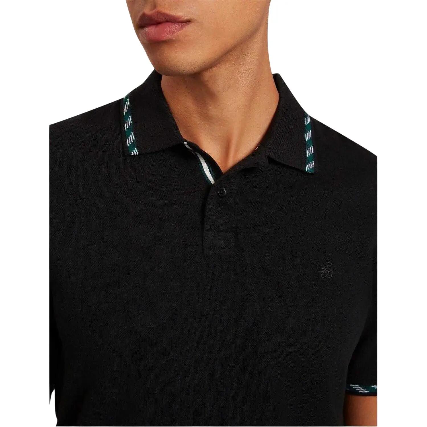 Polo Manches Courtes Homme (Noir) 4/5