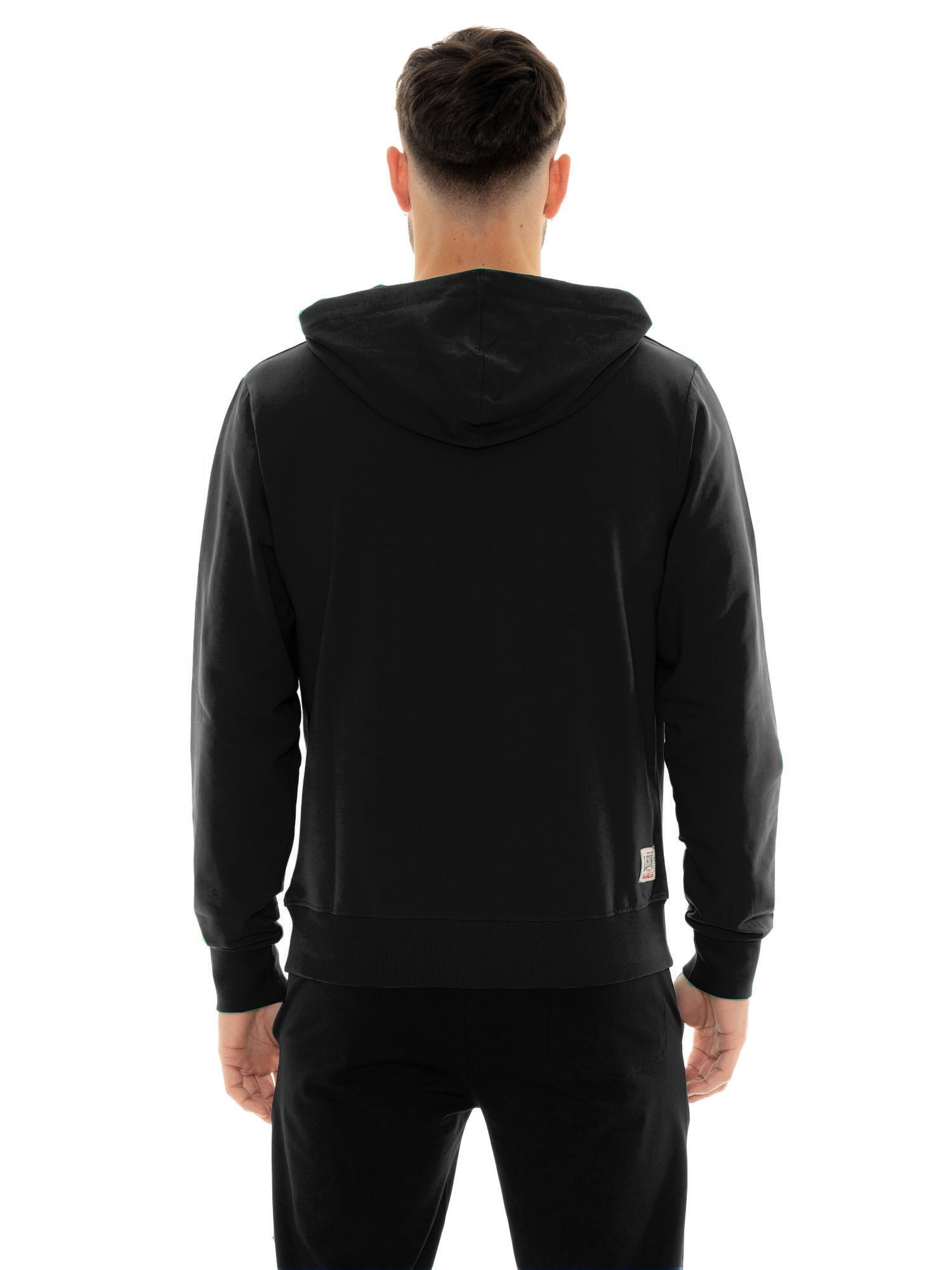 Sweat à capuche zippé pour homme avec grand logo 4/5