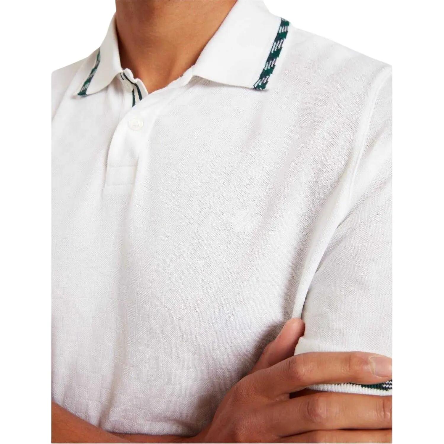 Polo Manches Courtes Homme (Blanc) 4/5