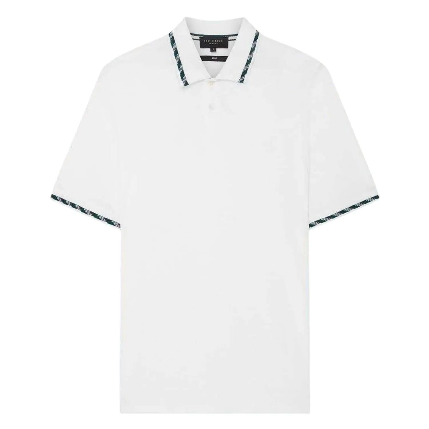 Polo Manches Courtes Homme (Blanc) 2/5