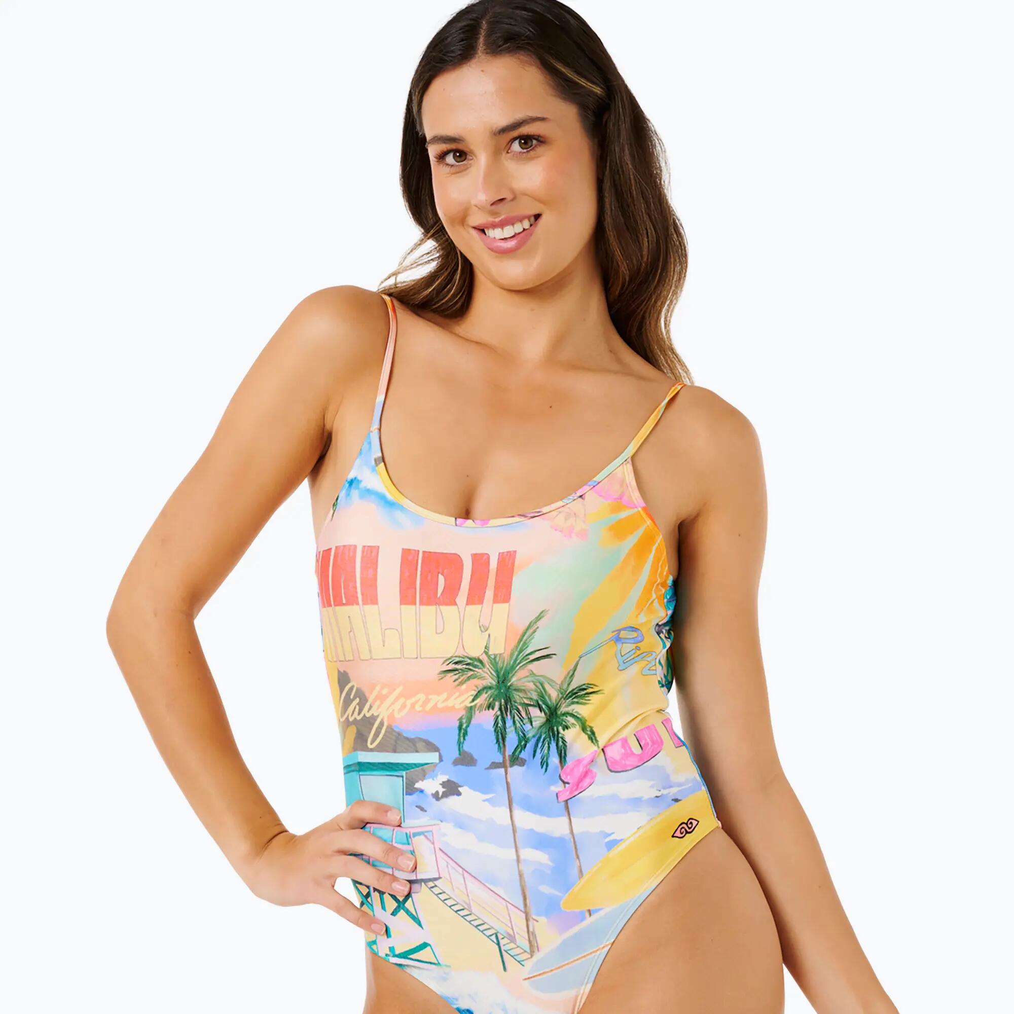 Strój kąpielowy jednoczęściowy damski Rip Curl Hotel Malibu Cheeky 5/6
