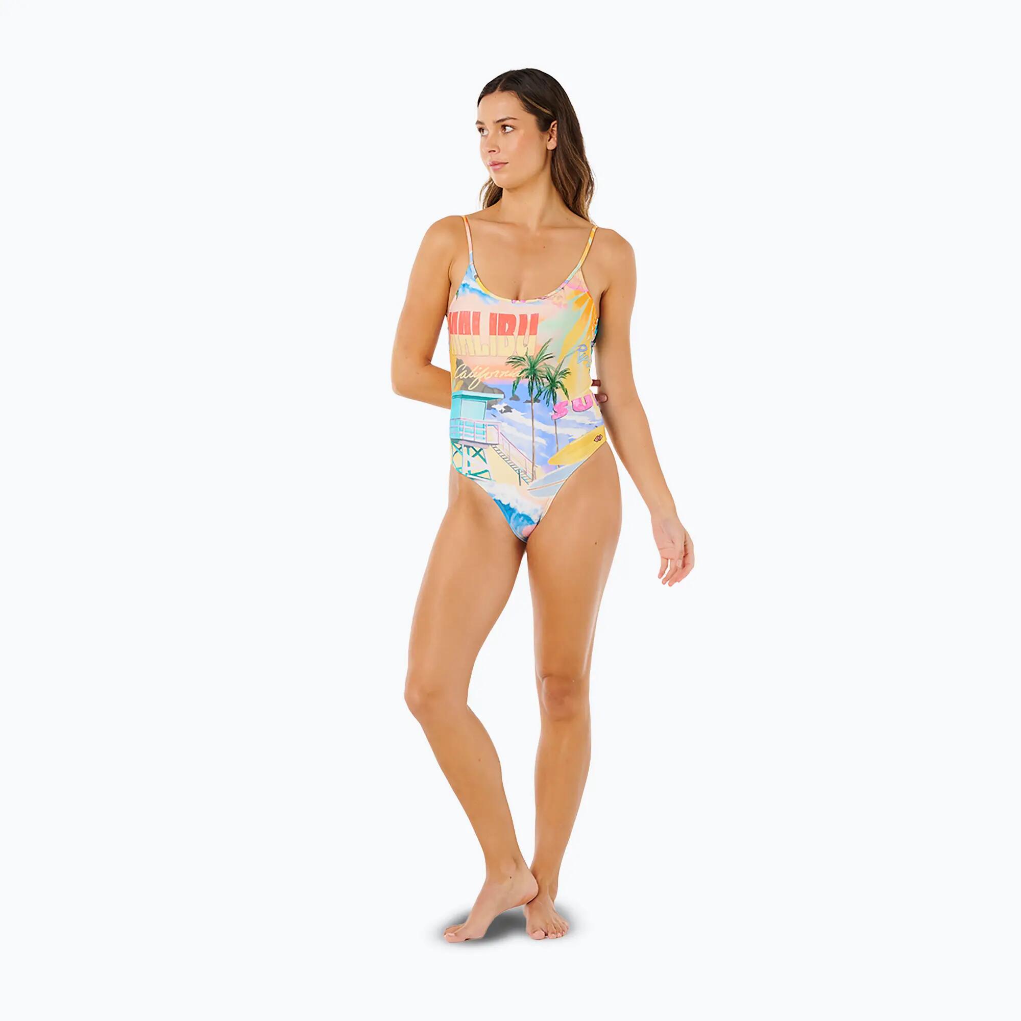 Strój kąpielowy jednoczęściowy damski Rip Curl Hotel Malibu Cheeky 2/6