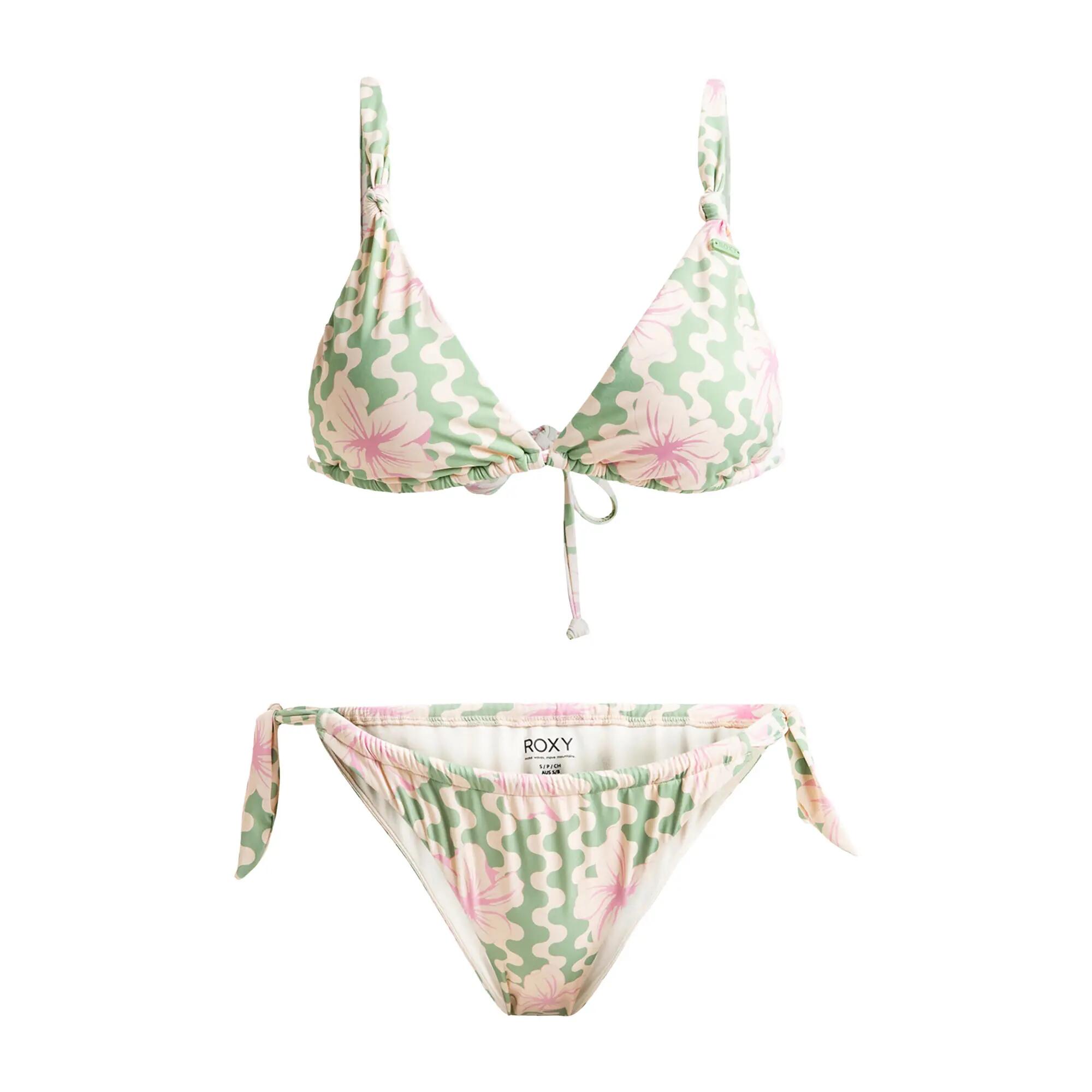 Strój kąpielowy dwuczęściowy damski ROXY Hibiscus Daze Elongated Tri 5/5