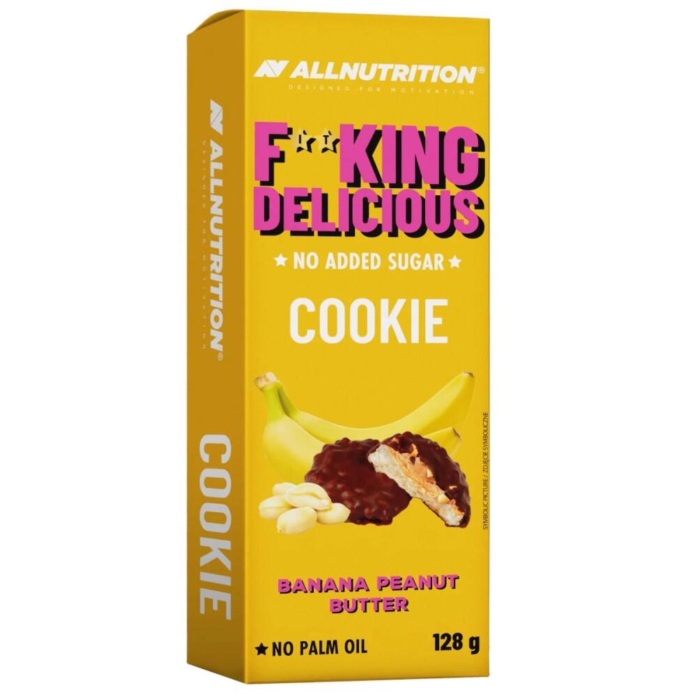 Allnutrition Fitking Delicious Cookie 128g Banana Peanut Butter