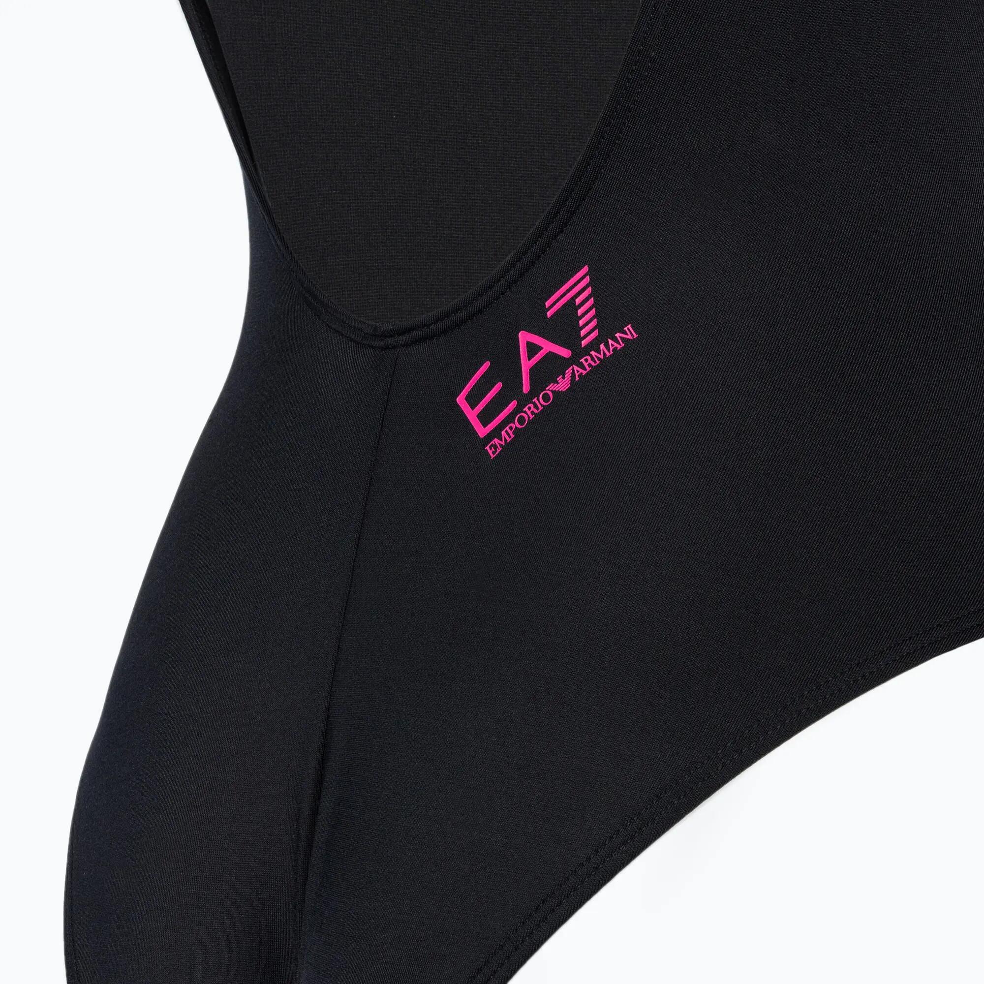 Strój kąpielowy jednoczęściowy damski EA7 Emporio Armani Water Sports BW Tape 4/5