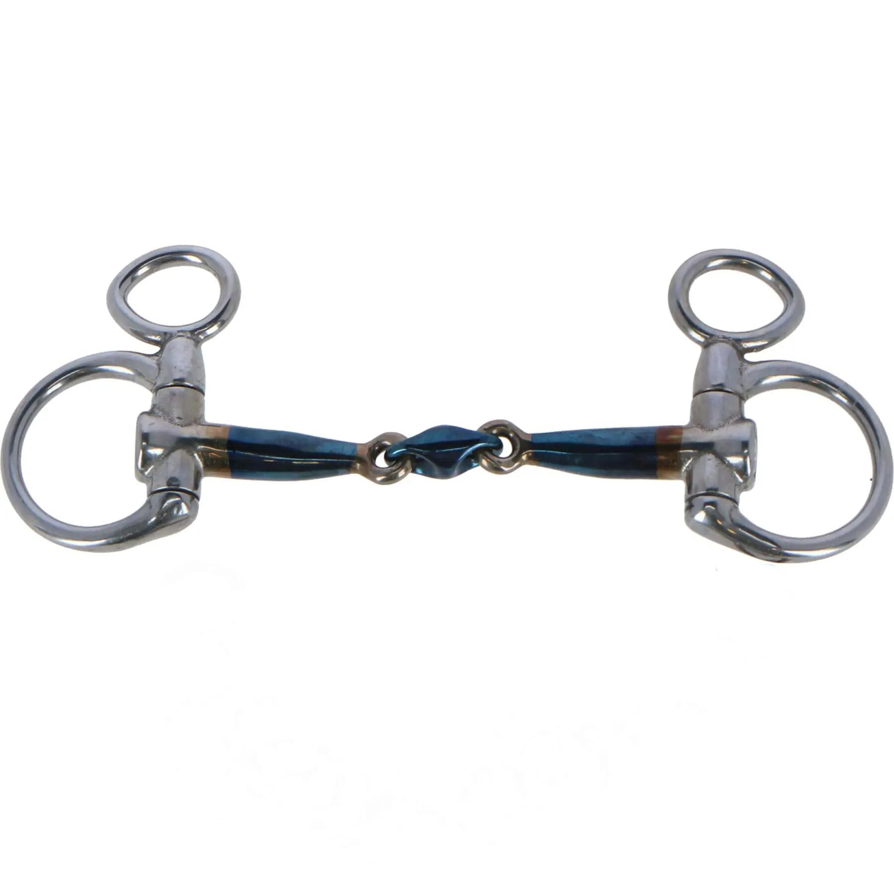 Mors baucher pour poney Trust Sweet Iron Hanging Cheek Eliptical 2/4