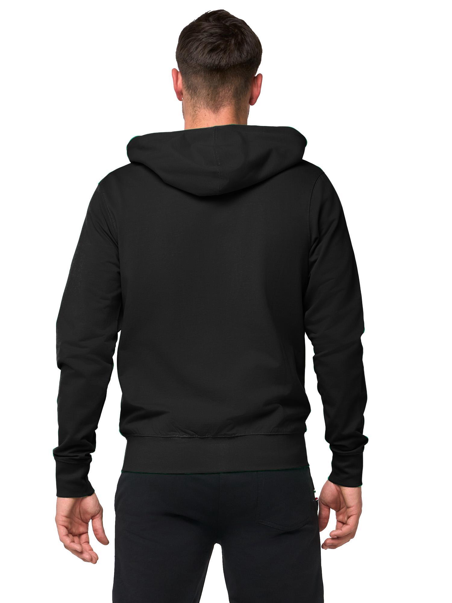 Sweat à capuche zippé pour homme avec petit logo 4/5