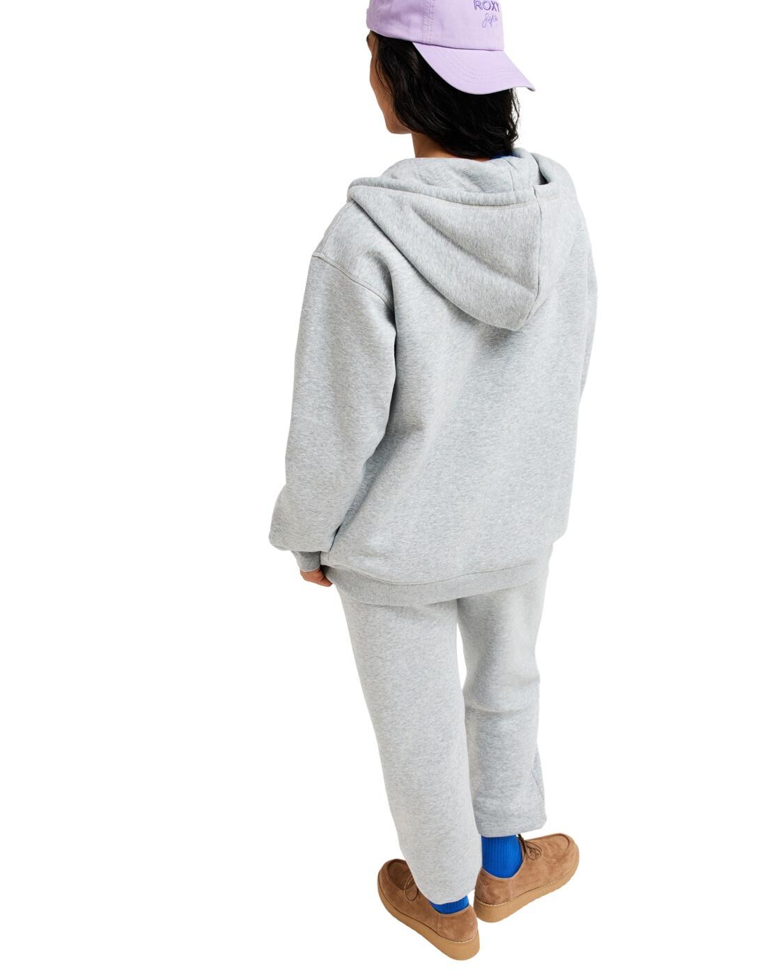 Hoodie mit Reißverschluss SURF STOKED ZIPPED BRUSHED Grau Dames 2/4