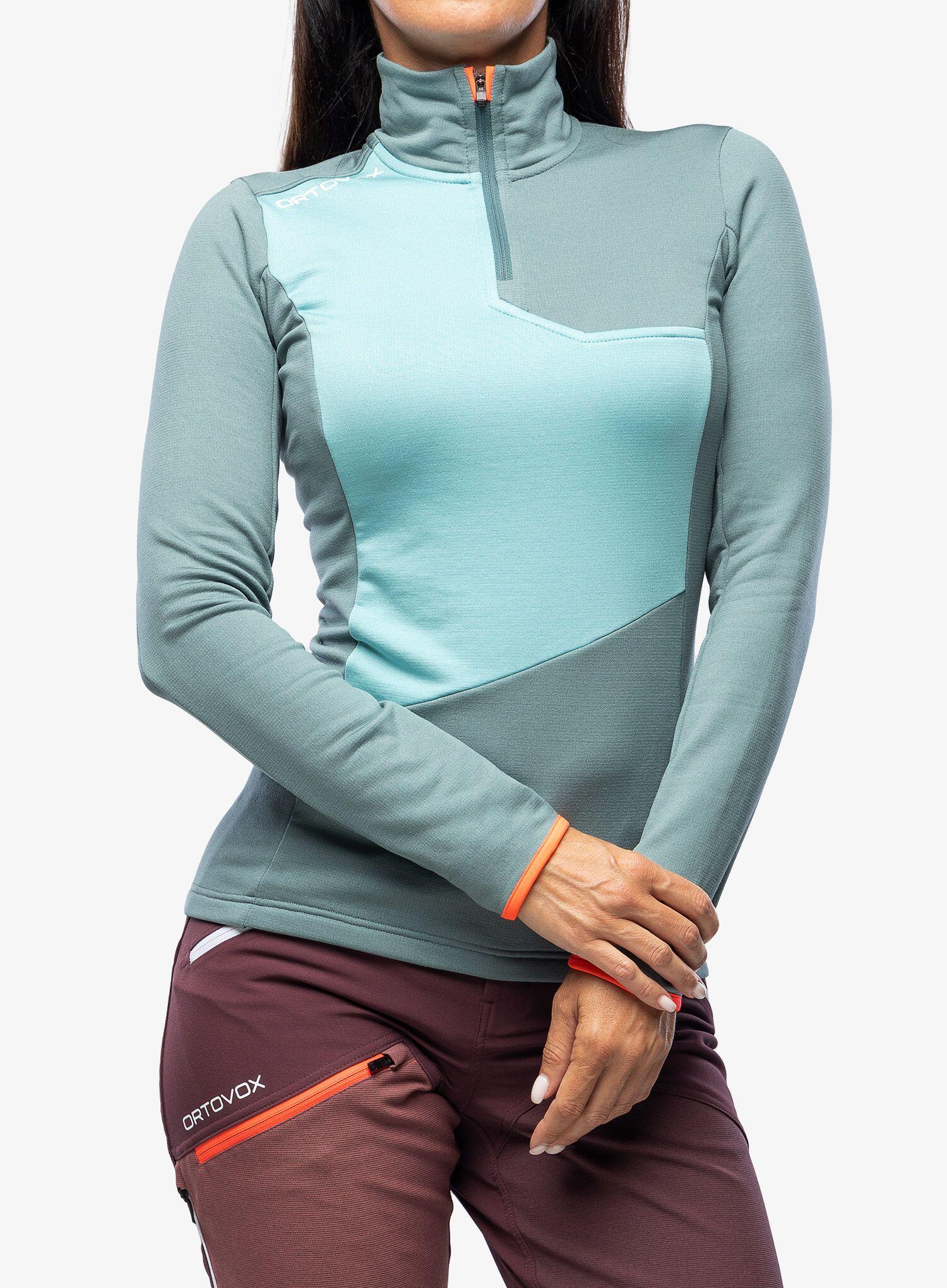Bluza termiczna damska Ortovox Fleece Light Zip Neck 4/7