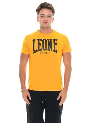 Heren t-shirt met korte mouwen en groot logo