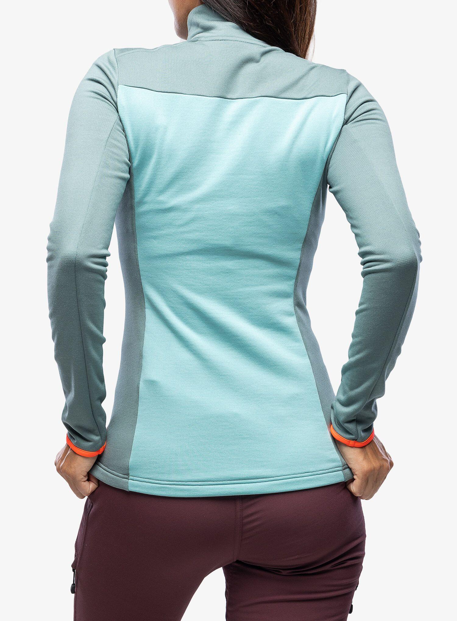 Bluza termiczna damska Ortovox Fleece Light Zip Neck 2/7