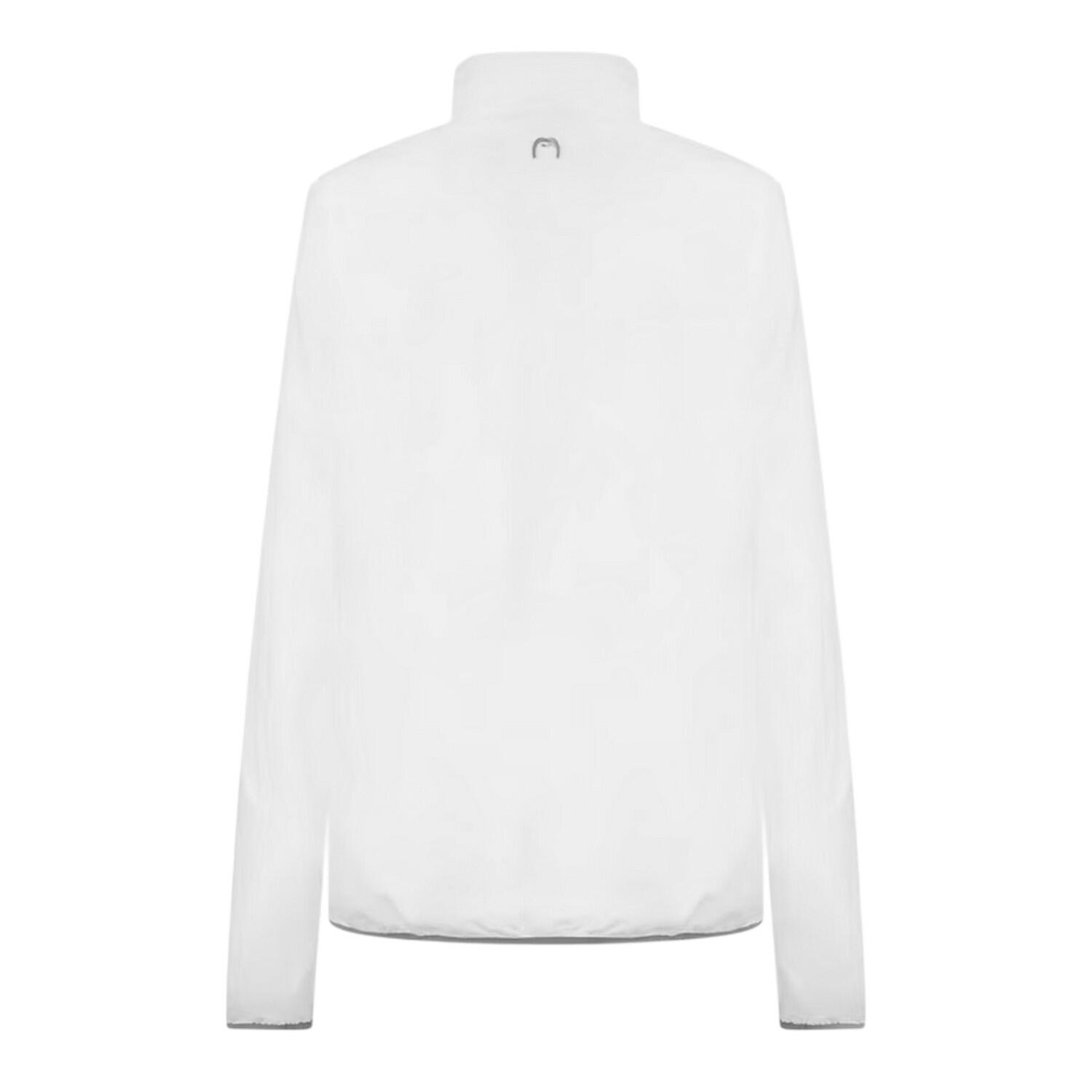 Giacca Da Tuta Logo Cerniera Su Intera Lunghezza Donna Head Club Bianco 2/3