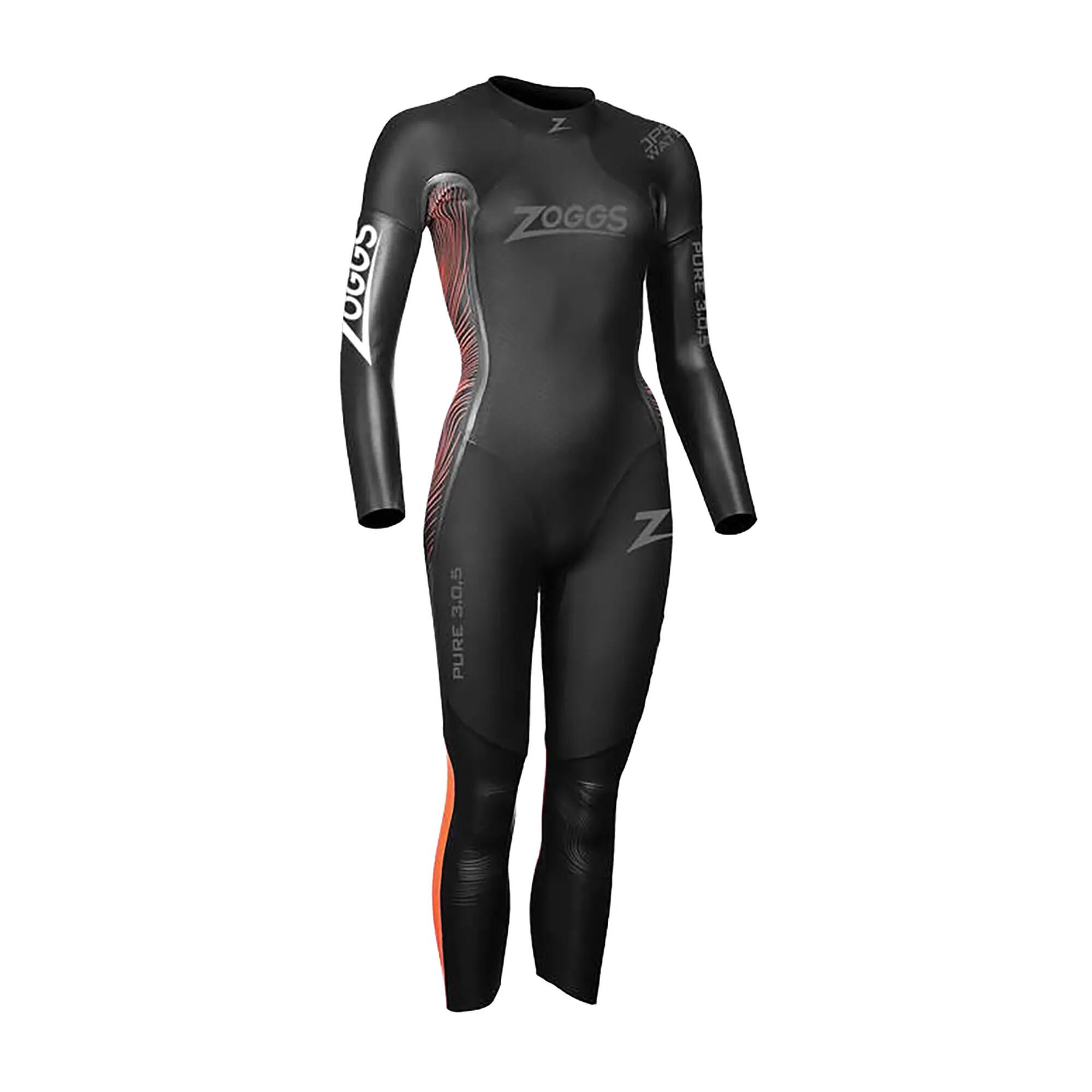 Pianka triathlonowa damska Zoggs Ow Pure Fs 3/0,5 3/3