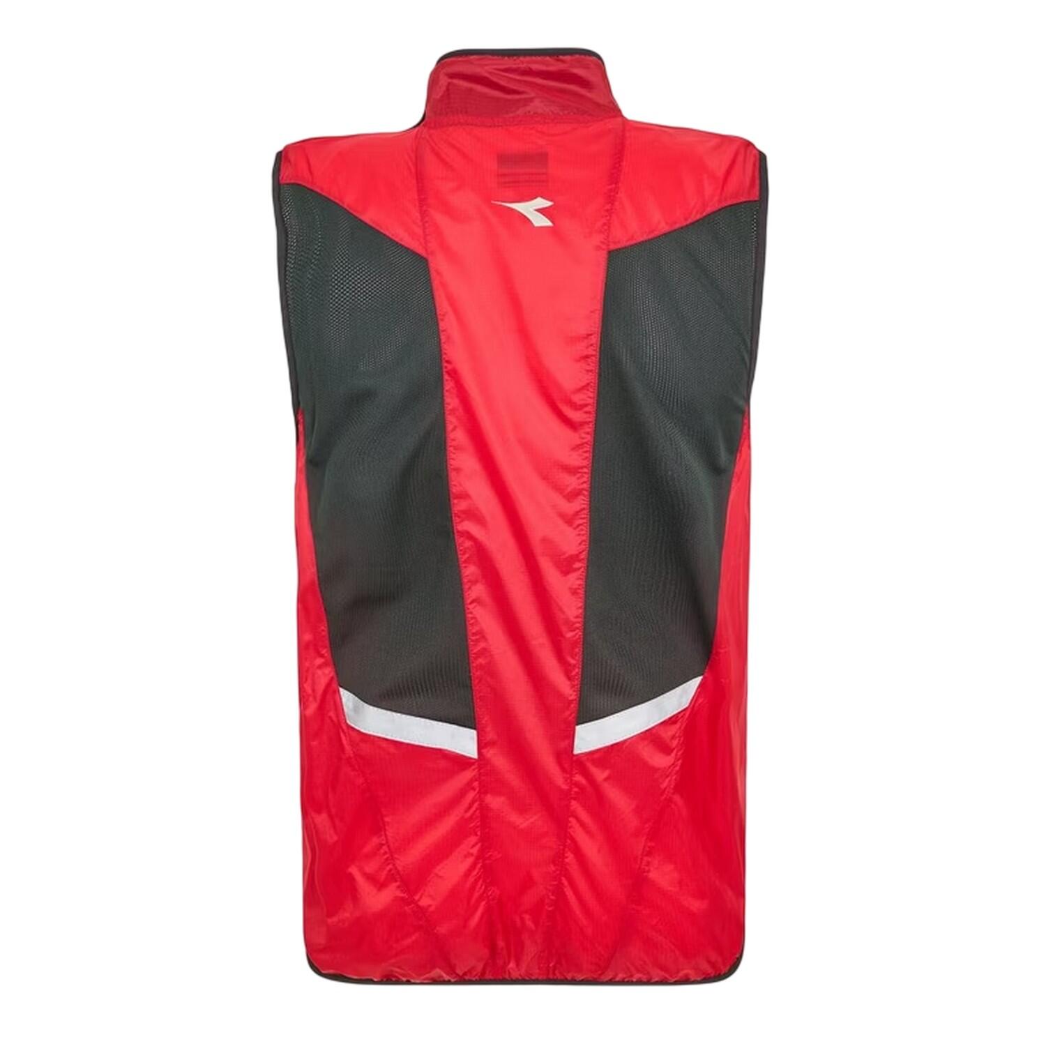 Veste Sans Manches Sans Manches Homme (Rouge Tomate) 2/3