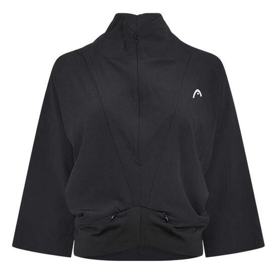 Veste Manches ¾ Motif/style Capsule Femme (Noir)