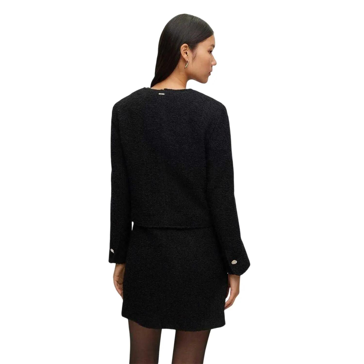 Giacca Da Completo Struttura Bottone Donna Boss Nero 3/5