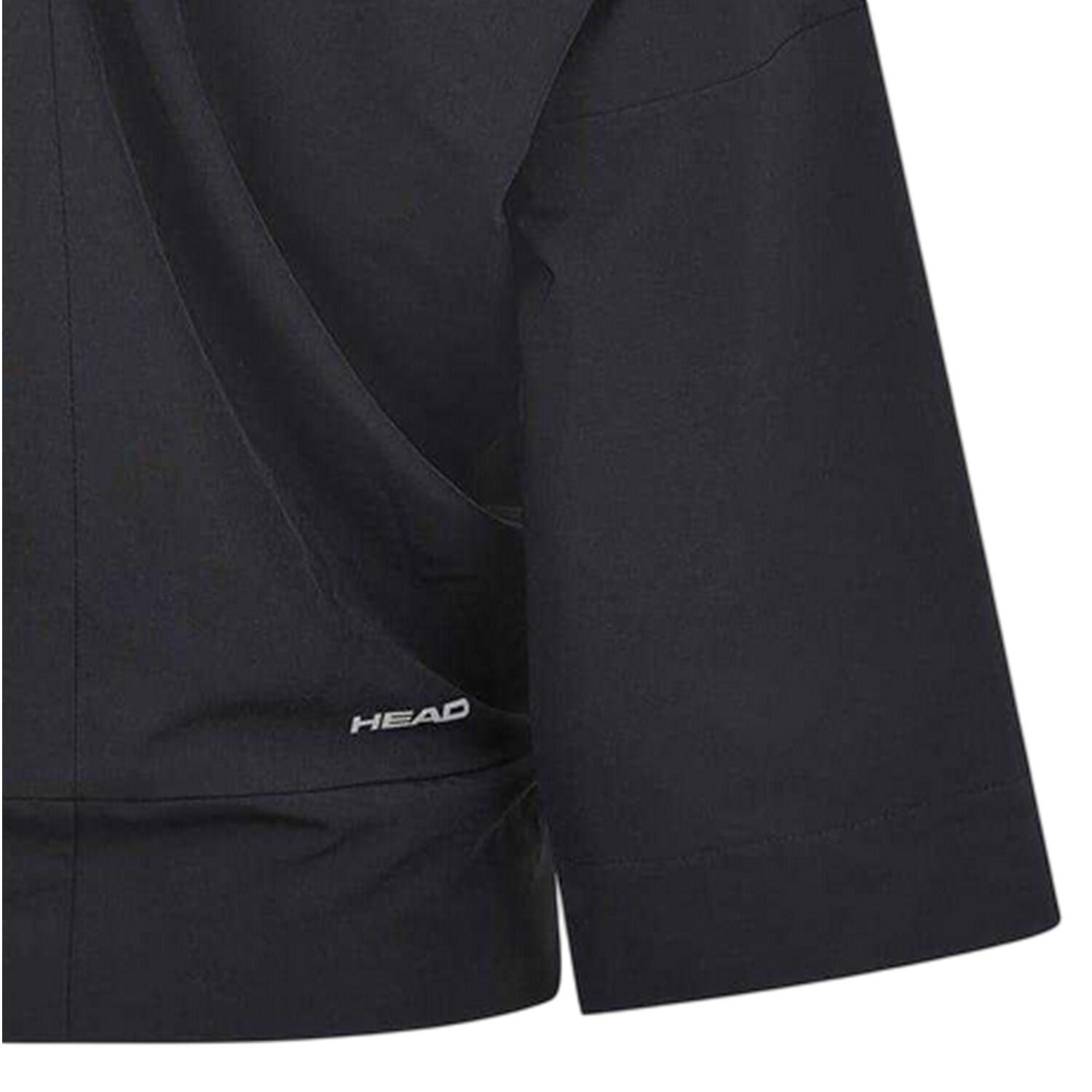 Giacca Capsula Con Cerniera Manica A 3/4 Donna Head Nero 4/4