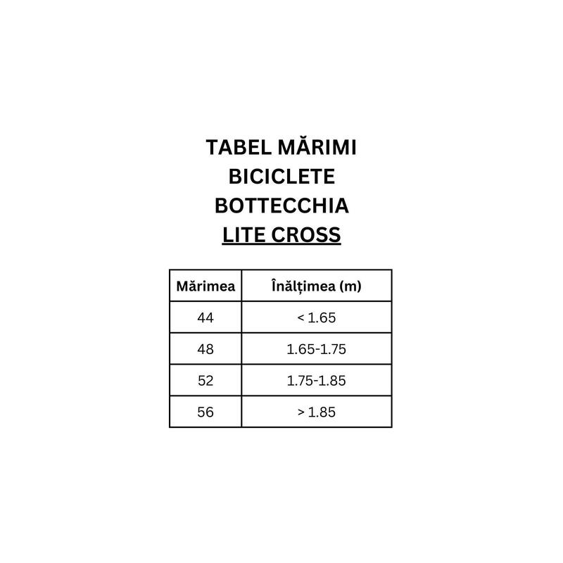Bicicletă cross Bottecchia 310 28 inch verde mat 52