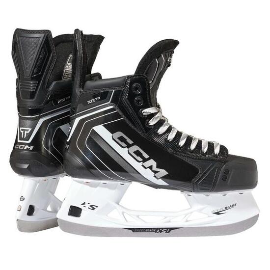 Tacks XR70 – łyżwy do hokeja na lodzie – dla dzieci – czarne – białe