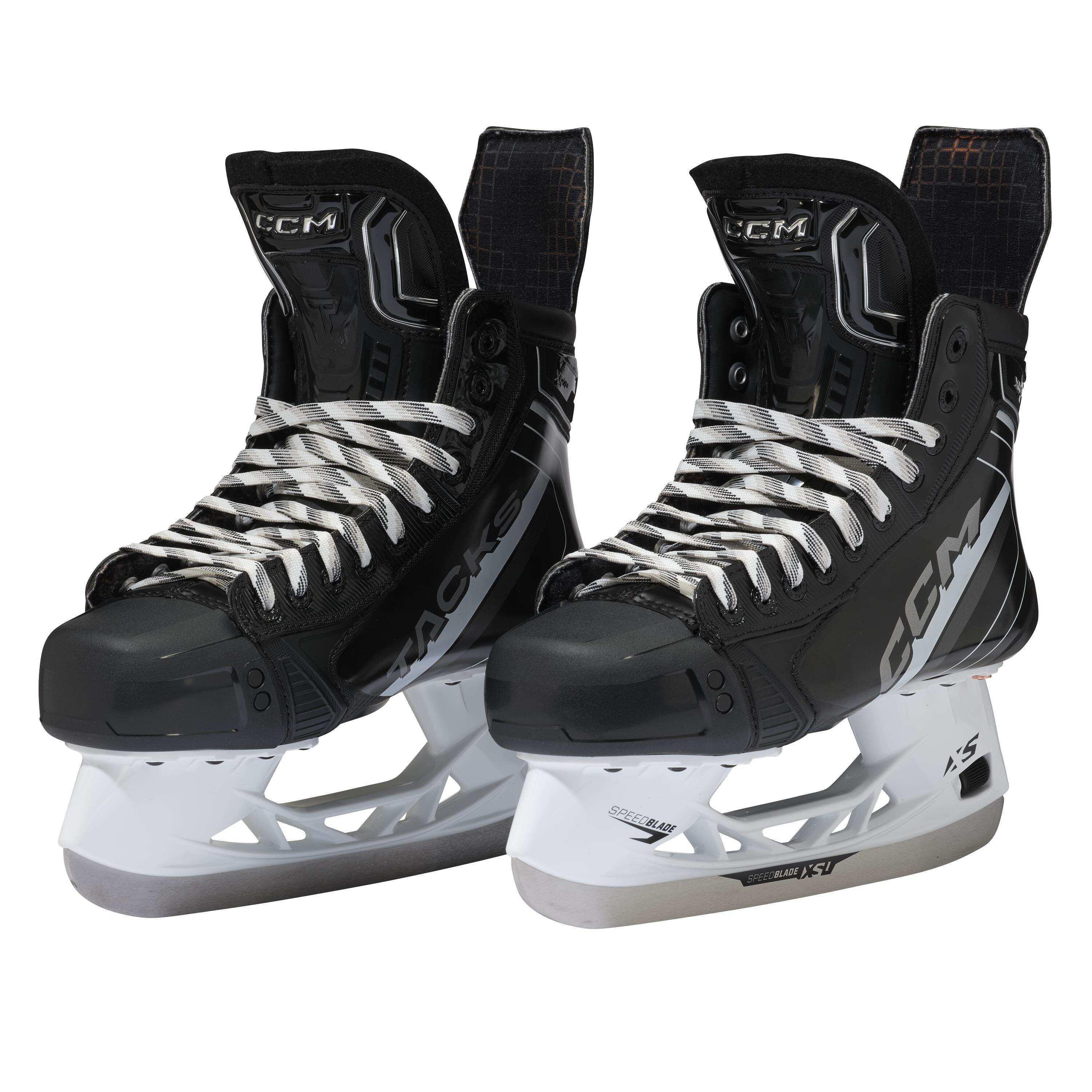 Tacks XR70 – łyżwy do hokeja na lodzie – czarne – białe 2/7