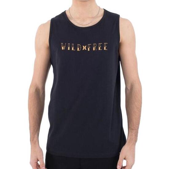 Débardeur Noir Homme Hurley Toledo