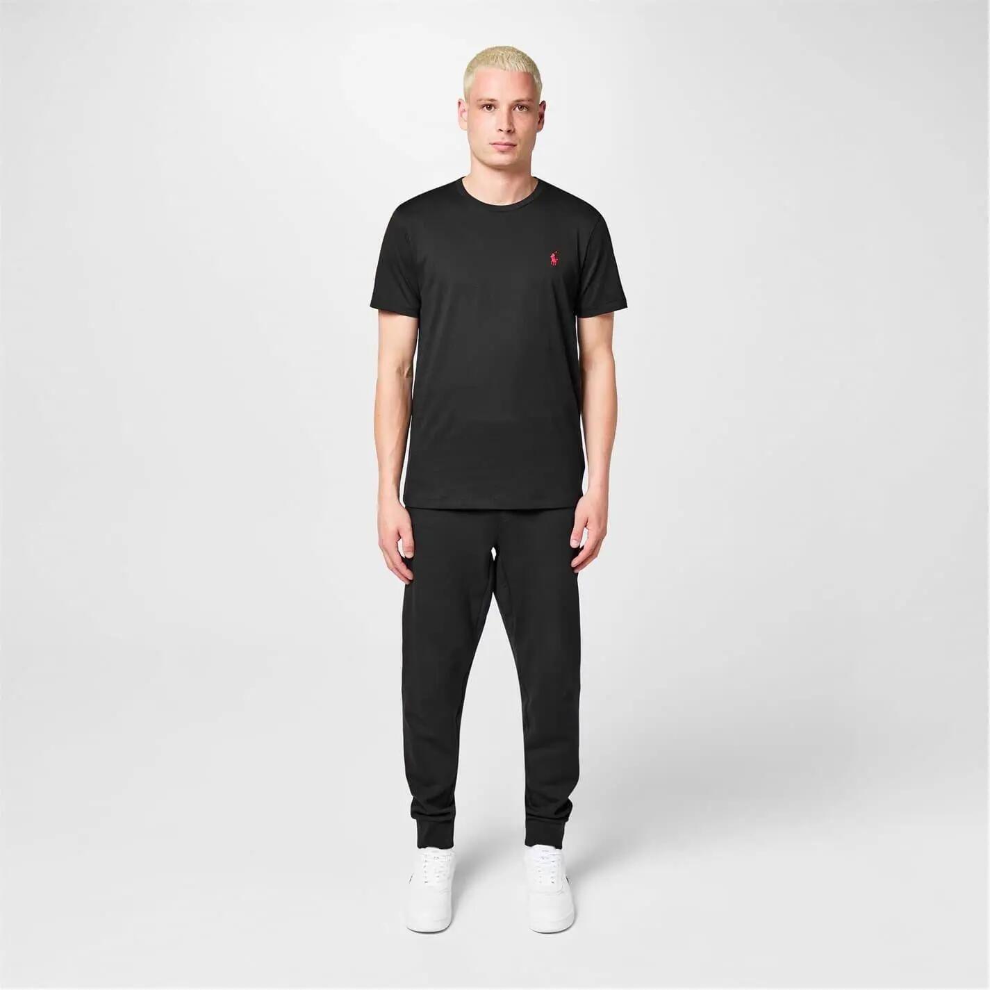 Mens Custom Regular TShirt (Black) 4/5