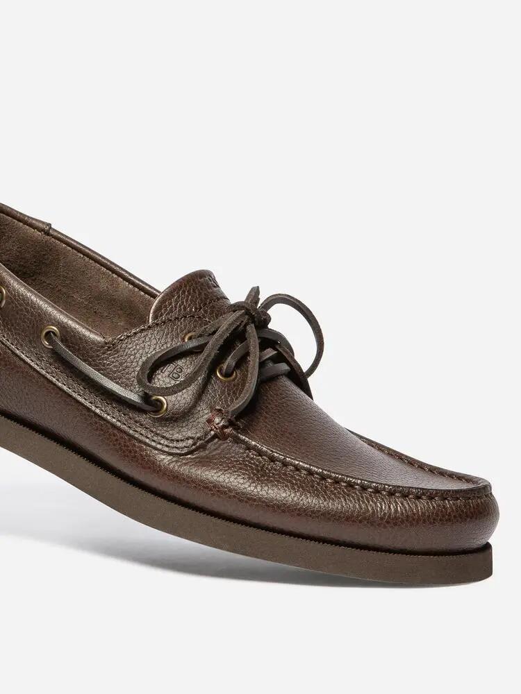 Chaussures bateau - Homme - Cuir - Phenis - Marron 3/5