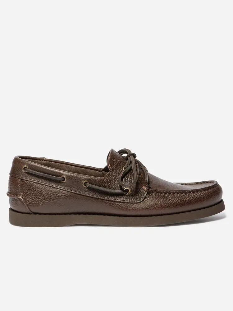 Chaussures bateau - Homme - Cuir - Phenis - Marron 2/5
