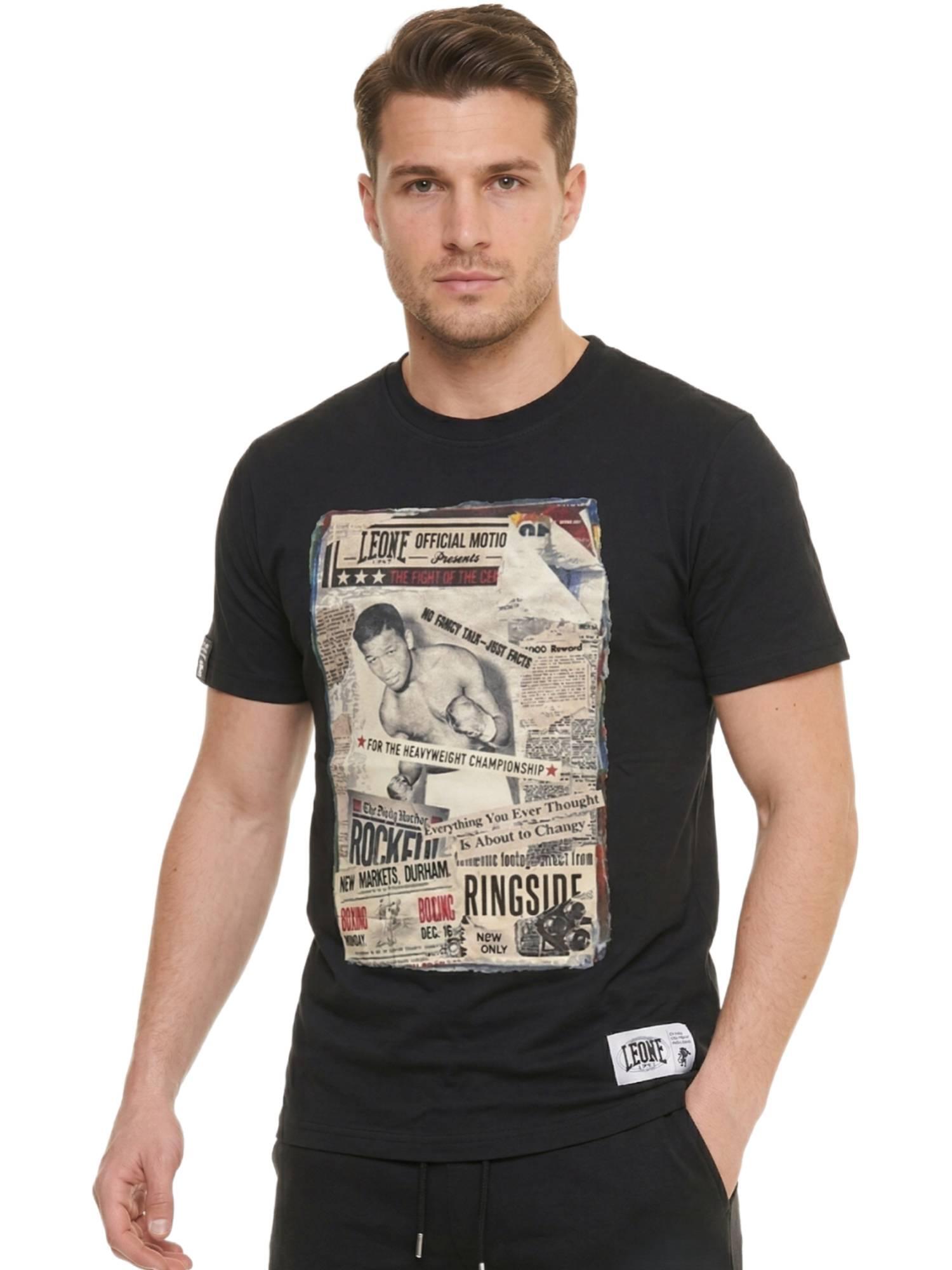 Camiseta masculina Leone 1947 com estampa arrojada. Estilo urbano e esportivo. 5/5