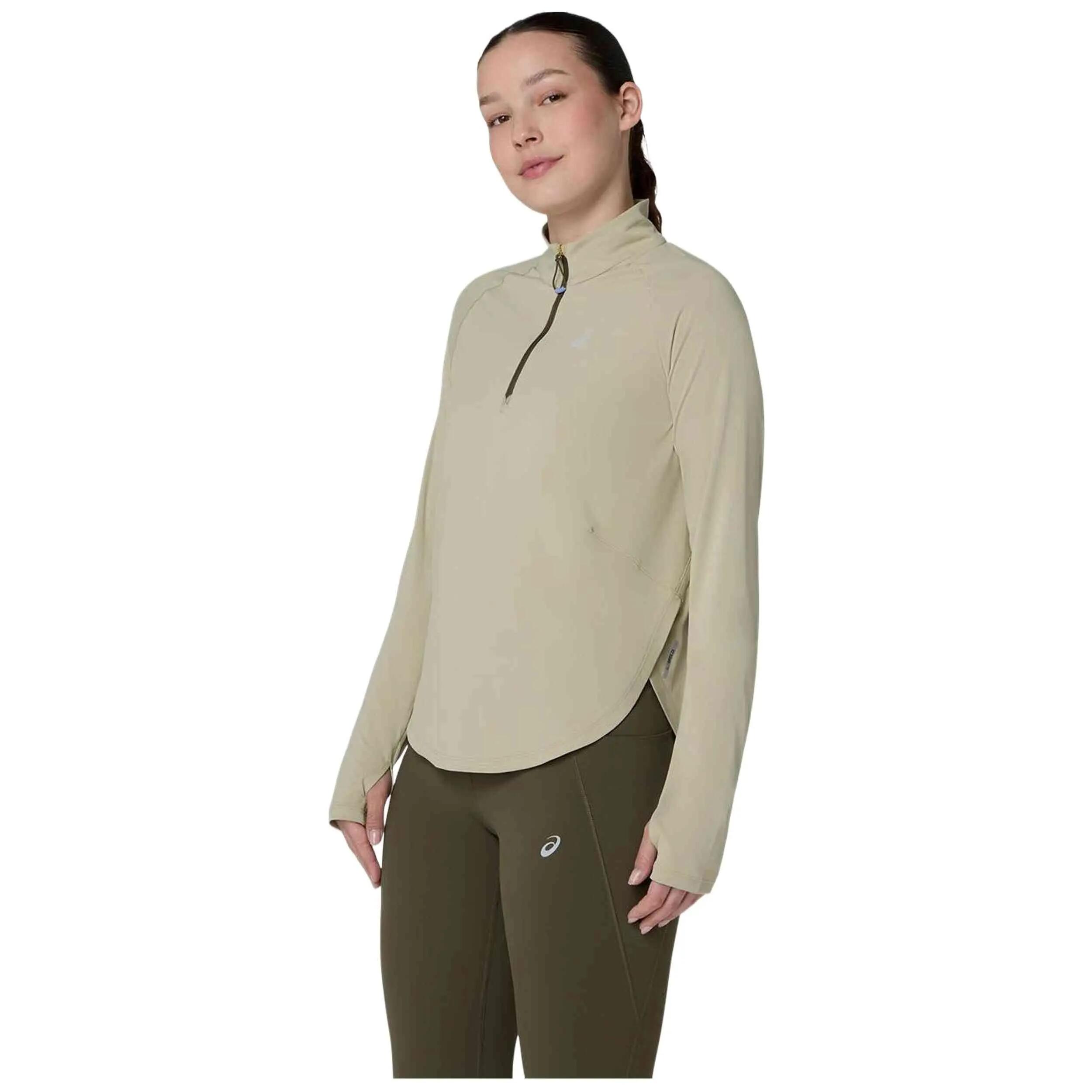 T-shirt à manches longues Asics modèle Camiseta ASICS Nagino Run Qua pour femmes 2/5