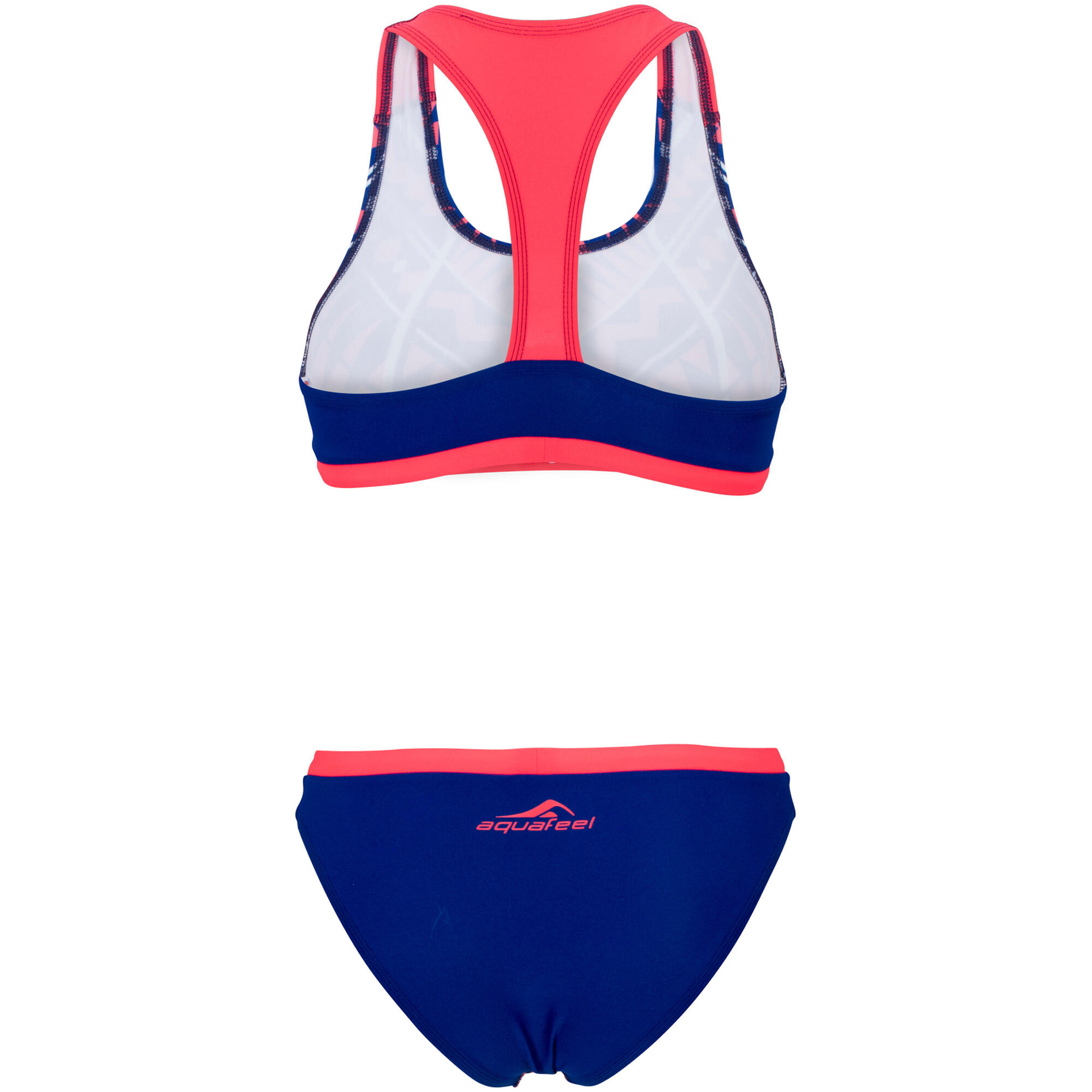 Strój kąpielowy damski Aquafeel Bikini Racerback "Wild Graphic"
