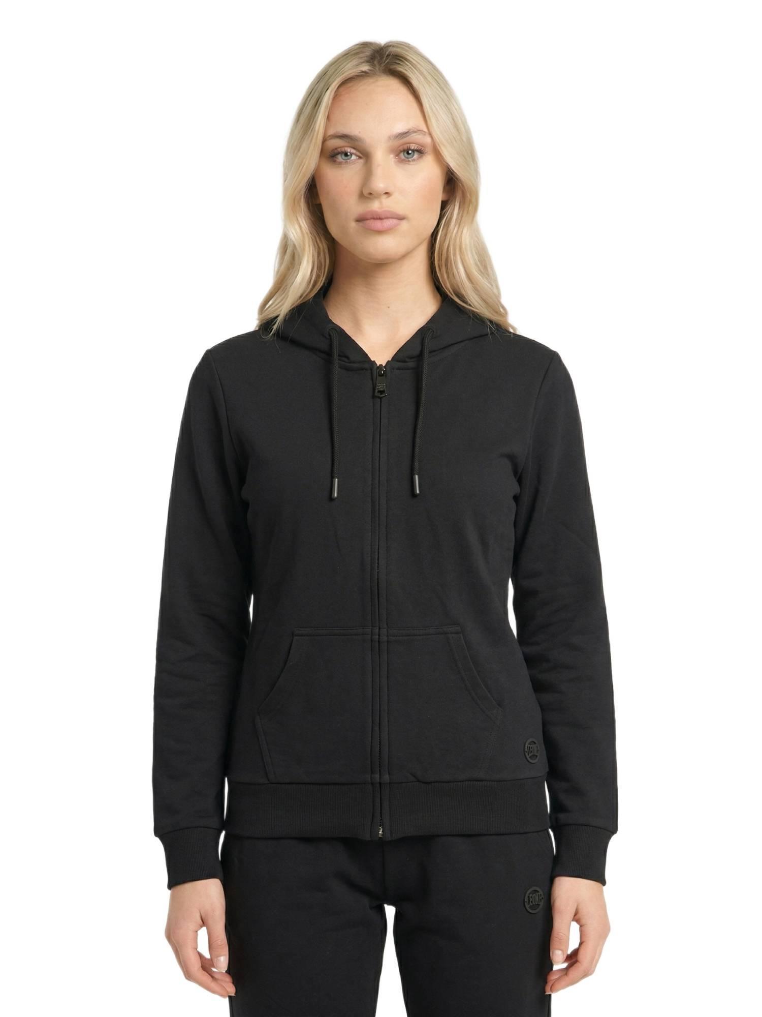 Bluza damska z kapturem zapinana na zamek Never Without