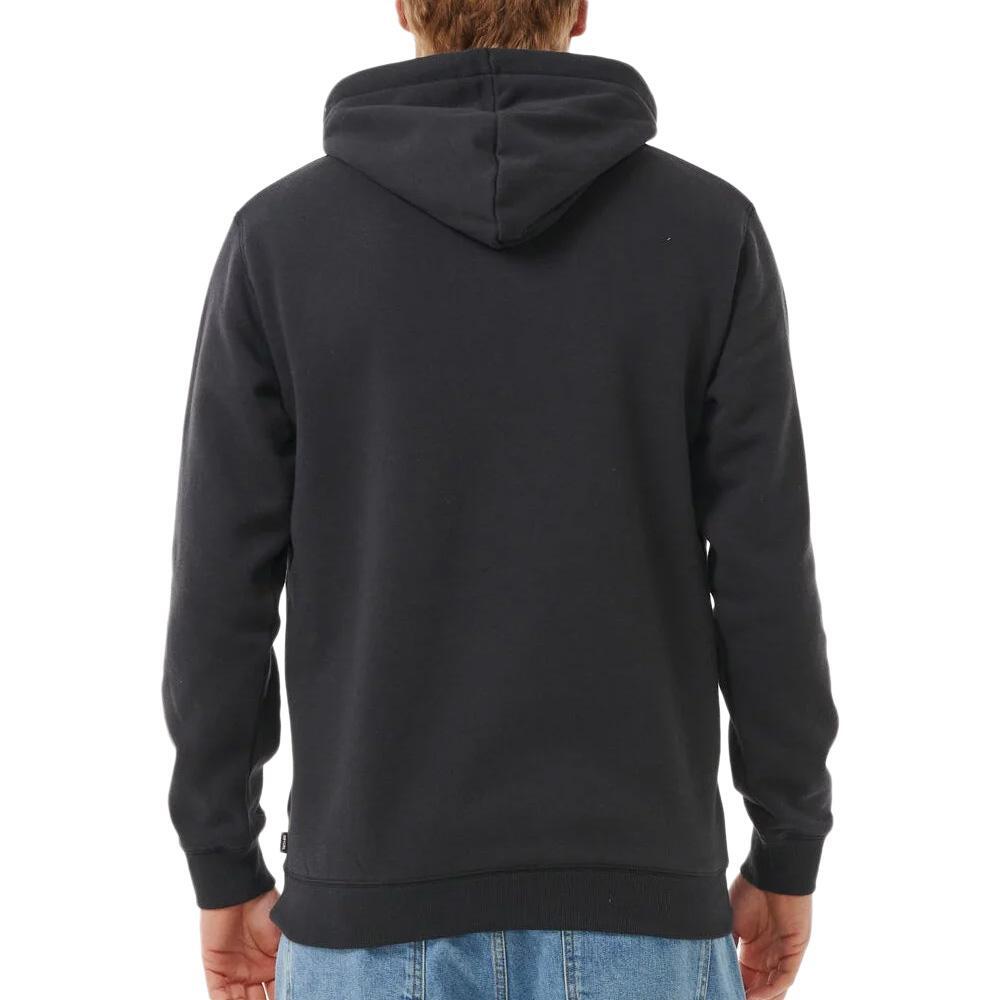 Felpa con Cappuccio Nera da Uomo Rip Curl Down Line 2/2