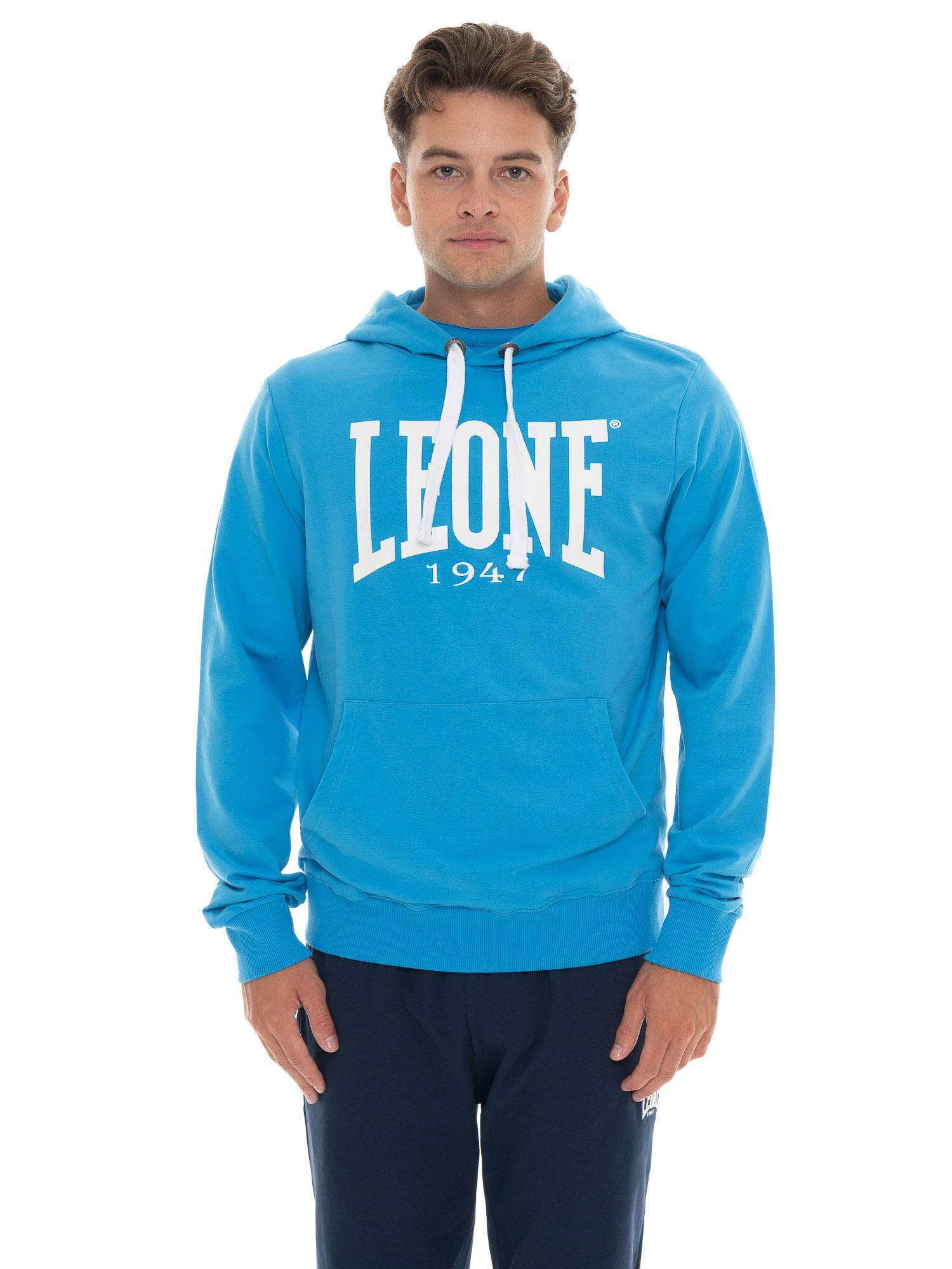 Męska bluza z kapturem z dużym logo