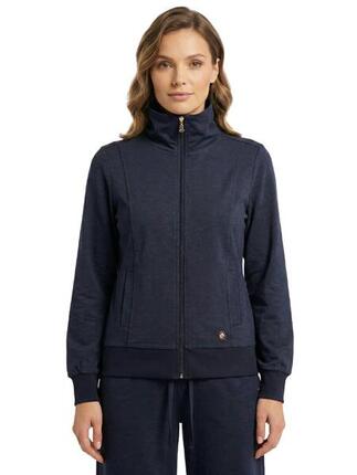Damen-Sweatshirt mit Reißverschluss im urbanen Safari-Stil