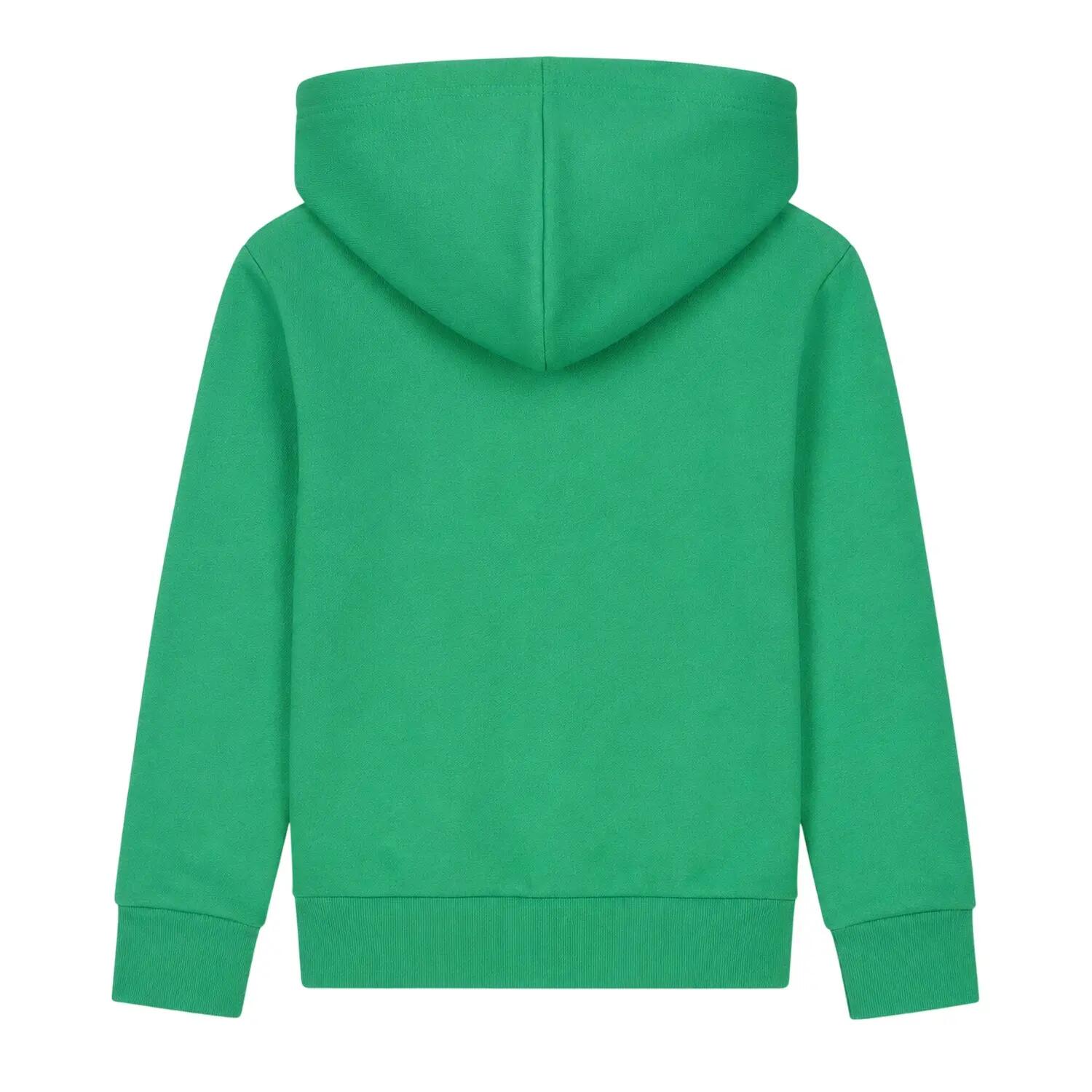 Kapuzenpullover für , mit Kapuze, Langärmlig Kinder Grün 2/2