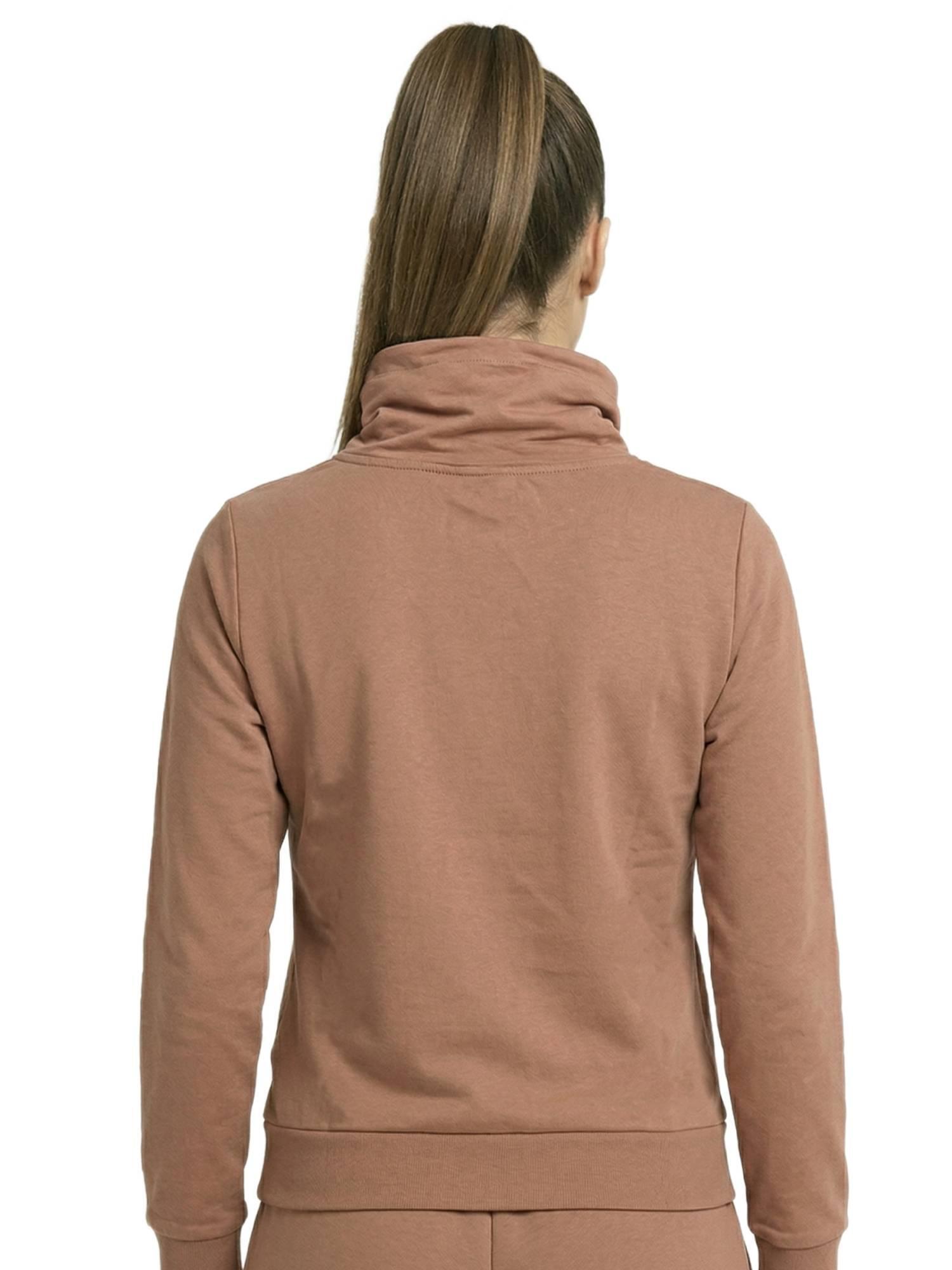 Elegancka damska bluza z zamkiem błyskawicznym 4/5
