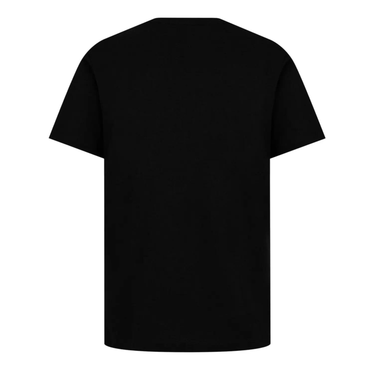 TShirt für , PremiumBaumwolle Herren Schwarz 3/3