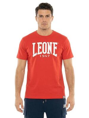Heren t-shirt met korte mouwen en groot logo