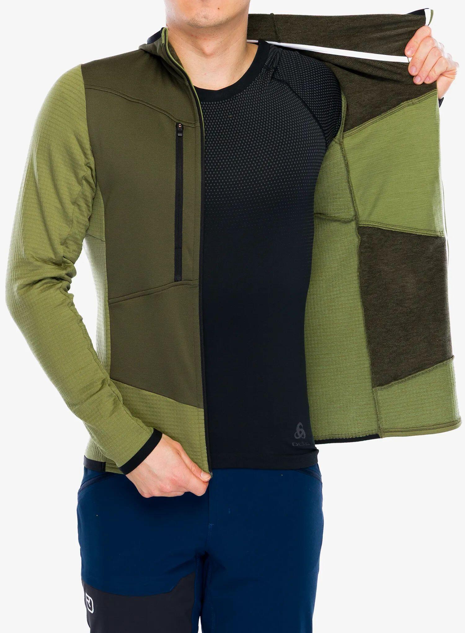 Bluza z kapturem męska Ortovox Fleece Grid Hoody 6/7