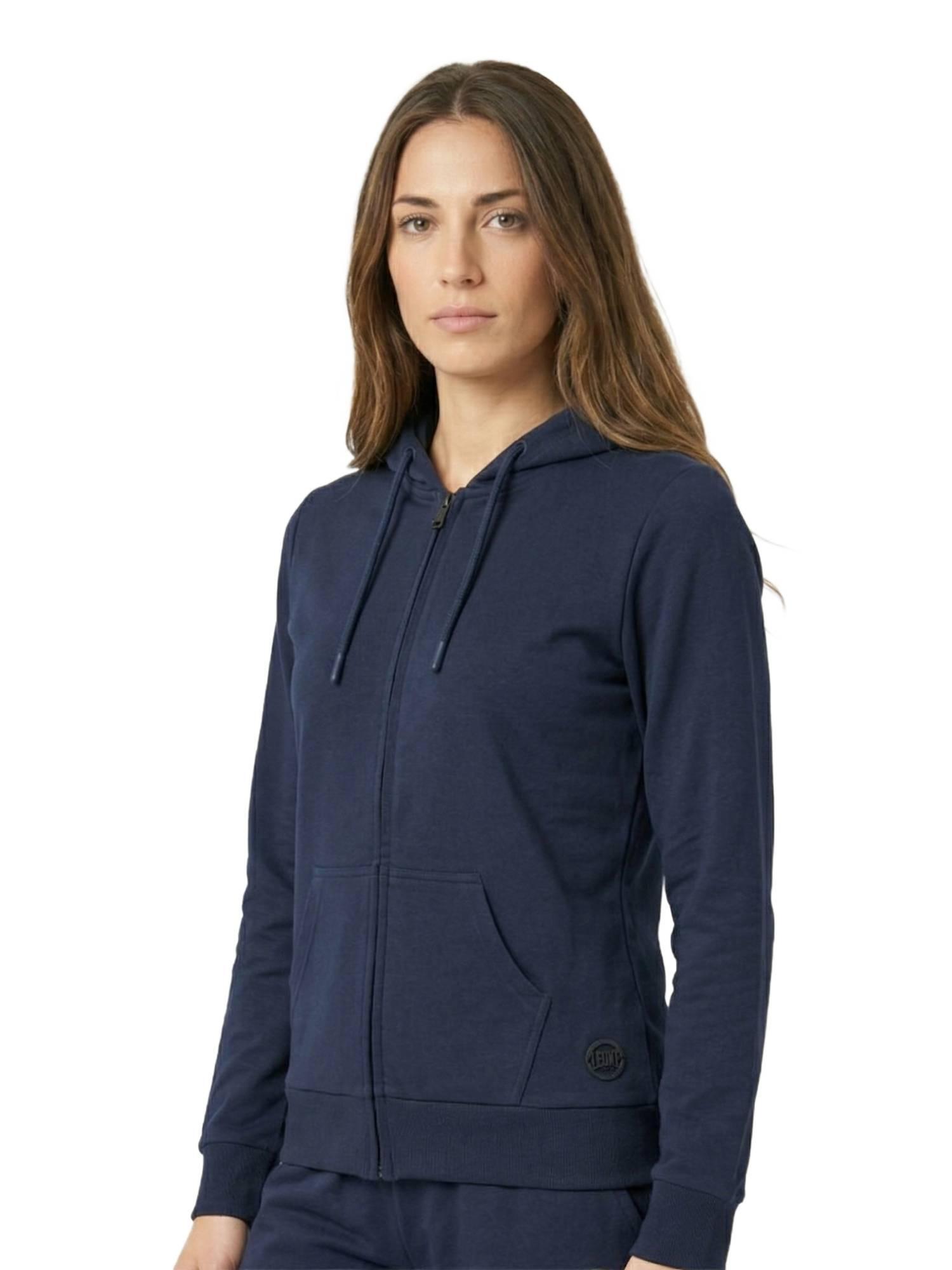 Bluza damska z kapturem zapinana na zamek Never Without