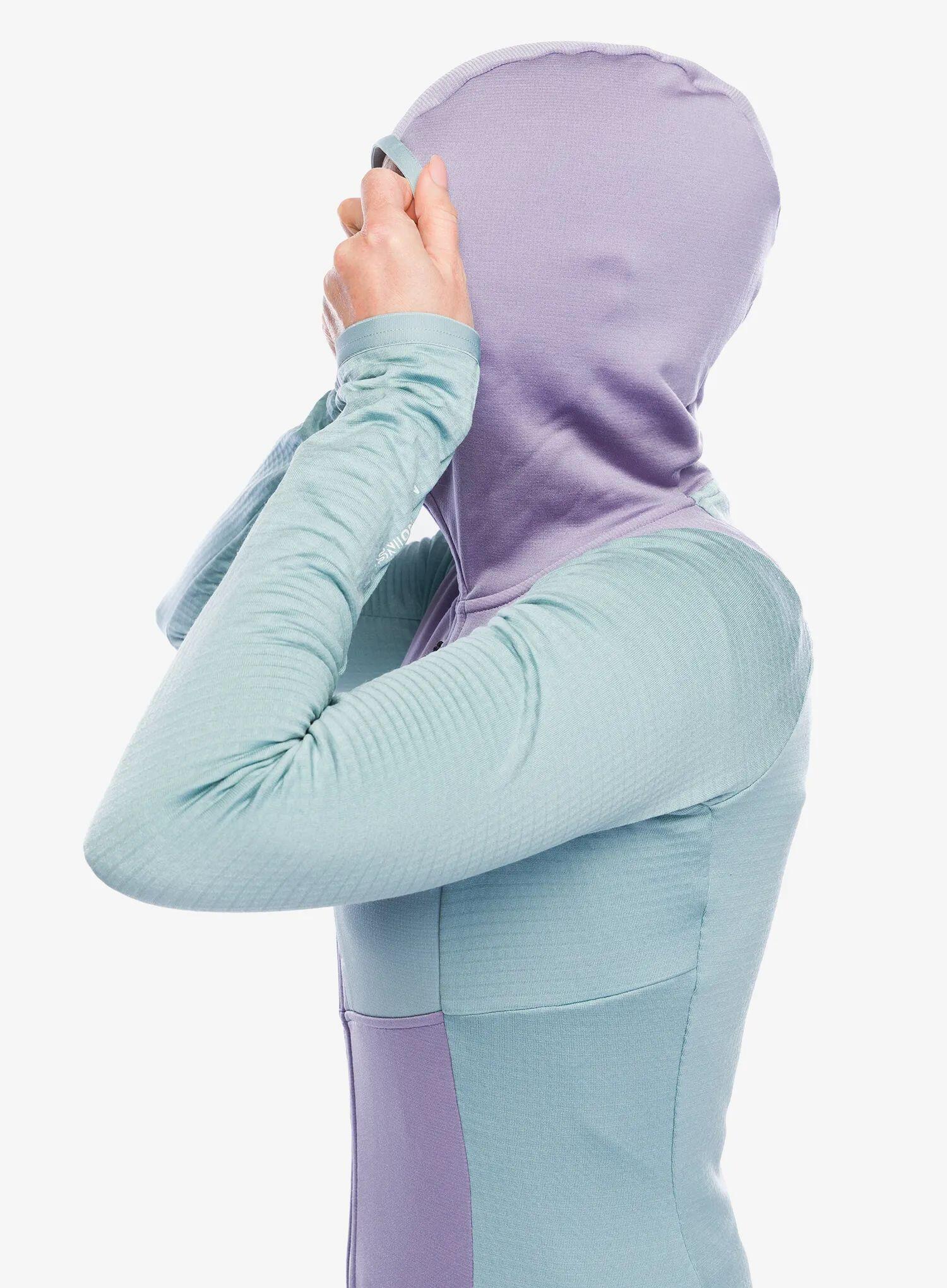 Bluza z kapturem damska Ortovox Fleece Grid Hoody 5/7
