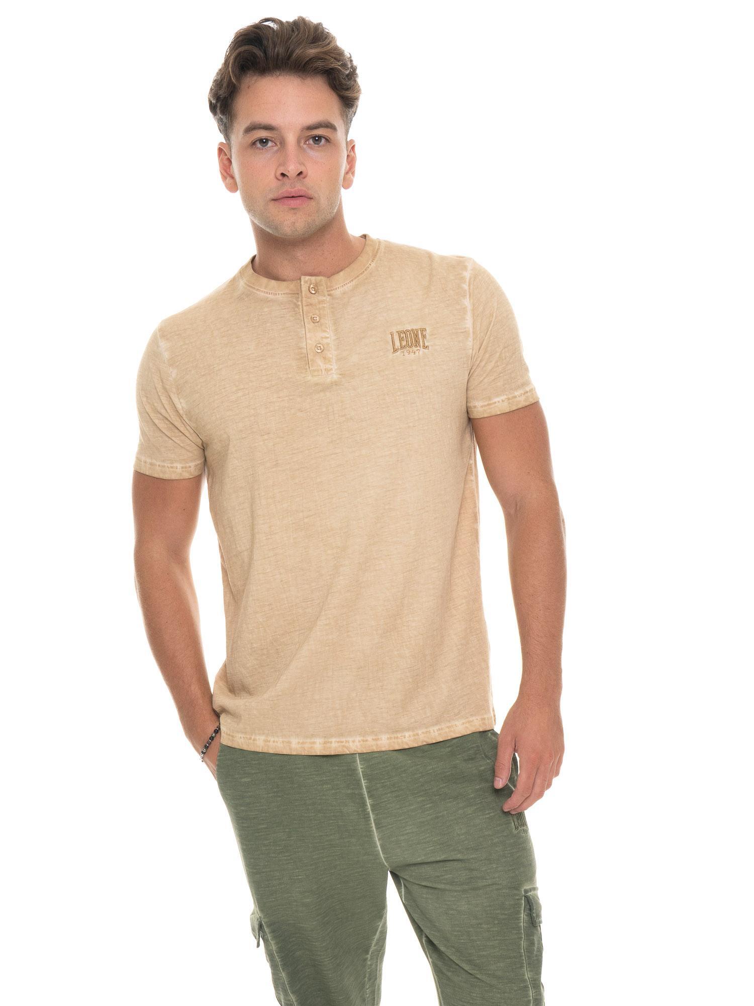 Camiseta de manga corta para hombre con efecto desgastado 5/5