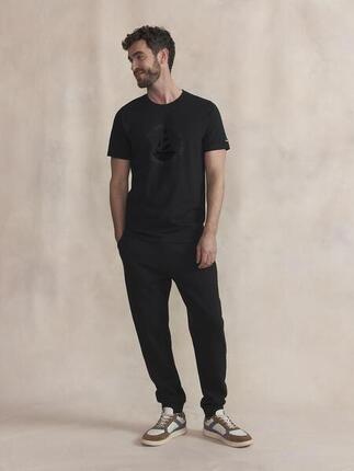 T-shirt - Sport - Homme - Manches courtes, col rond - BRIANTEE - Noir