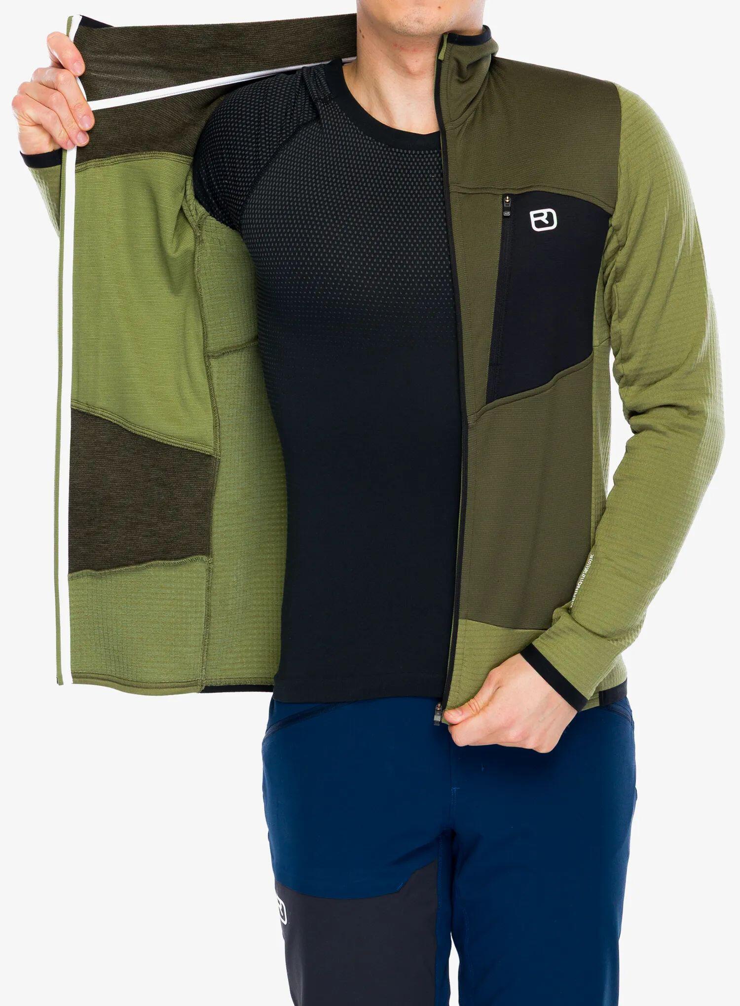 Bluza z kapturem męska Ortovox Fleece Grid Hoody 4/7
