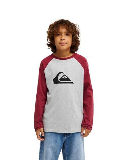 T-shirt manches longues EV COMP RAGLAN Rouge Garçon