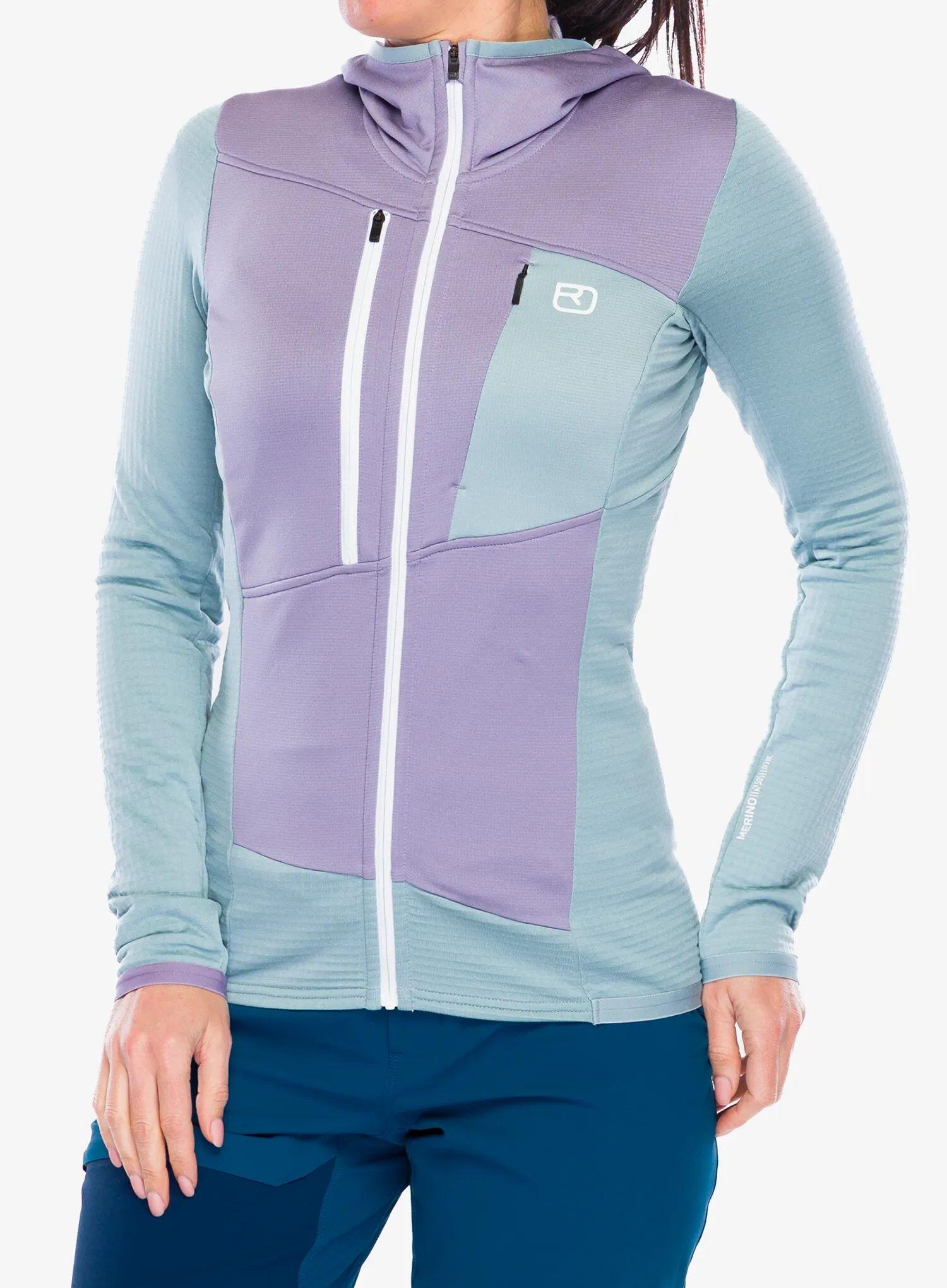 Bluza z kapturem damska Ortovox Fleece Grid Hoody 3/7