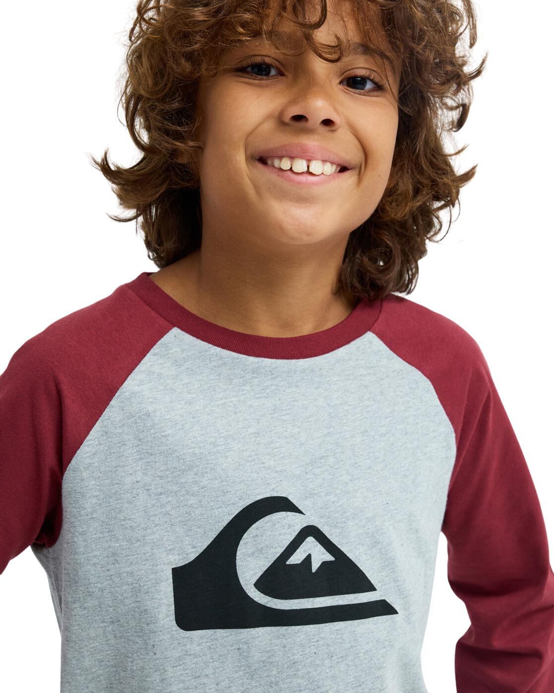 T-shirt met Lange Mouwen EV COMP RAGLAN Rot Jongens 8-16 4/4