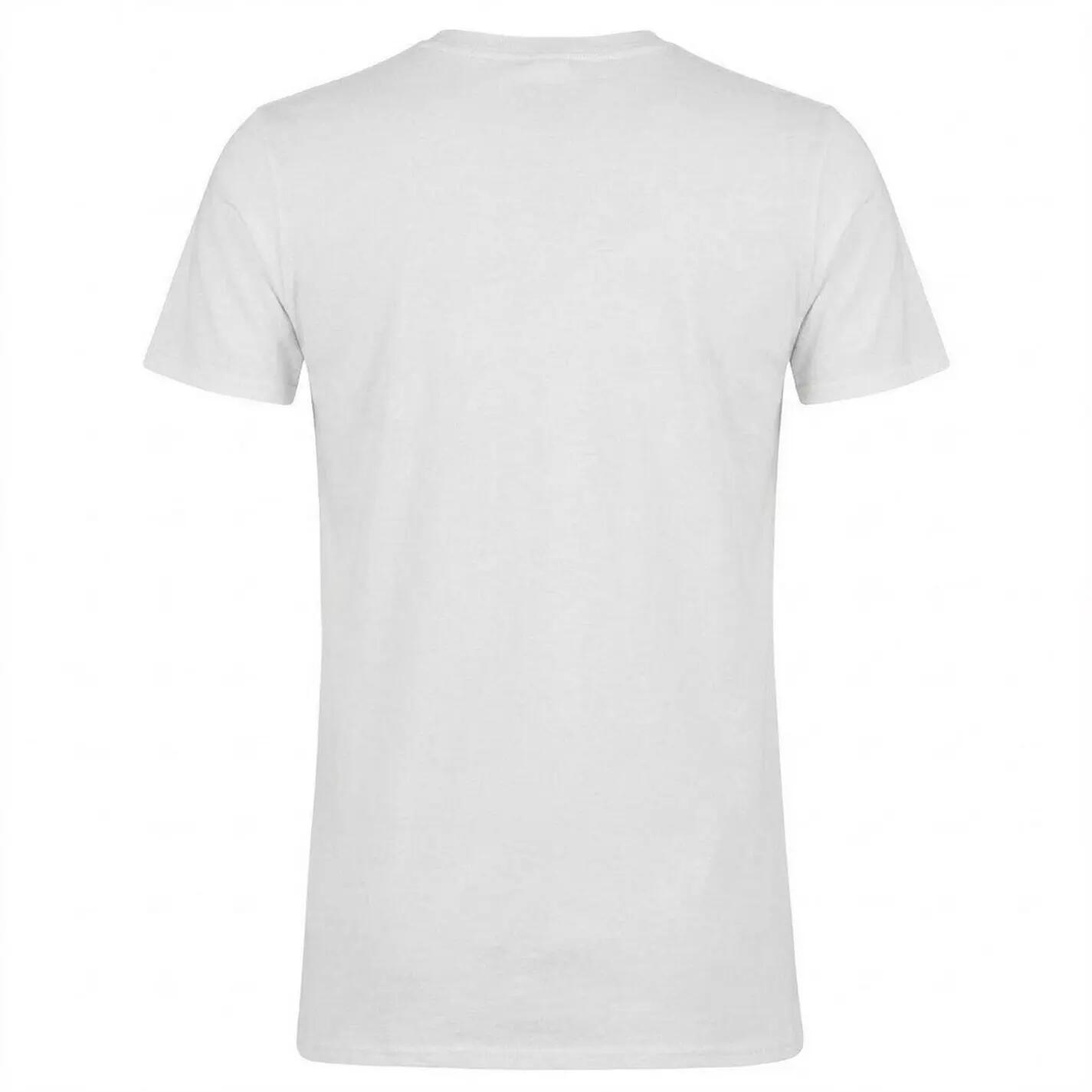 Mens COYB Text TShirt (White/Blue) 2/3