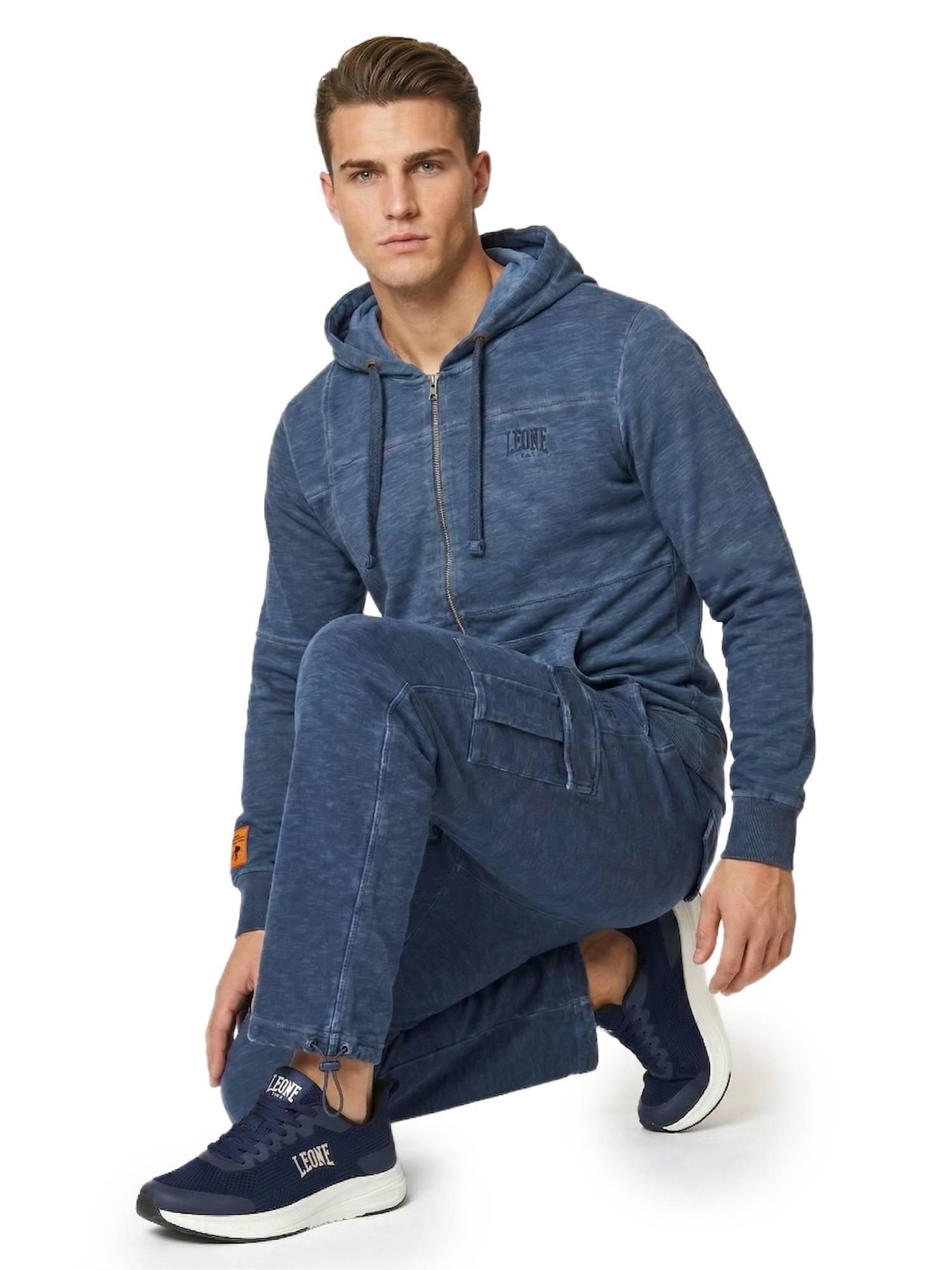 Męska bluza z kapturem Old Wash zapinana na zamek 5/5